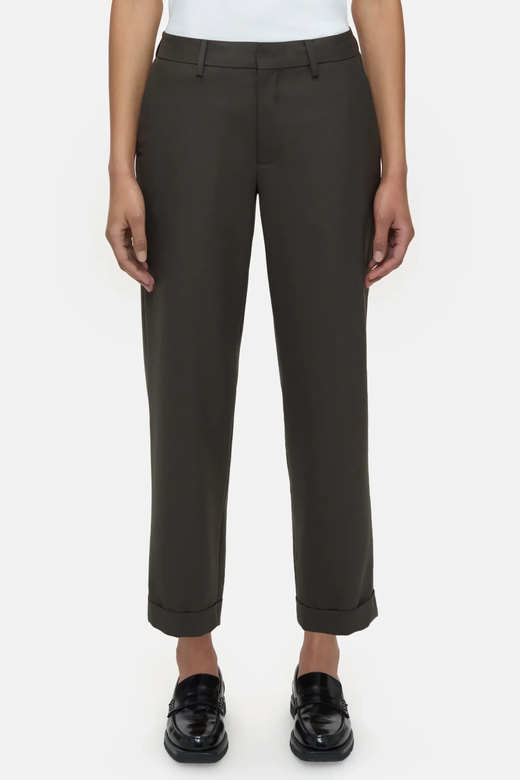 Closed Hosen*Skinny Pants - Style Name Auckley Irishcoffee