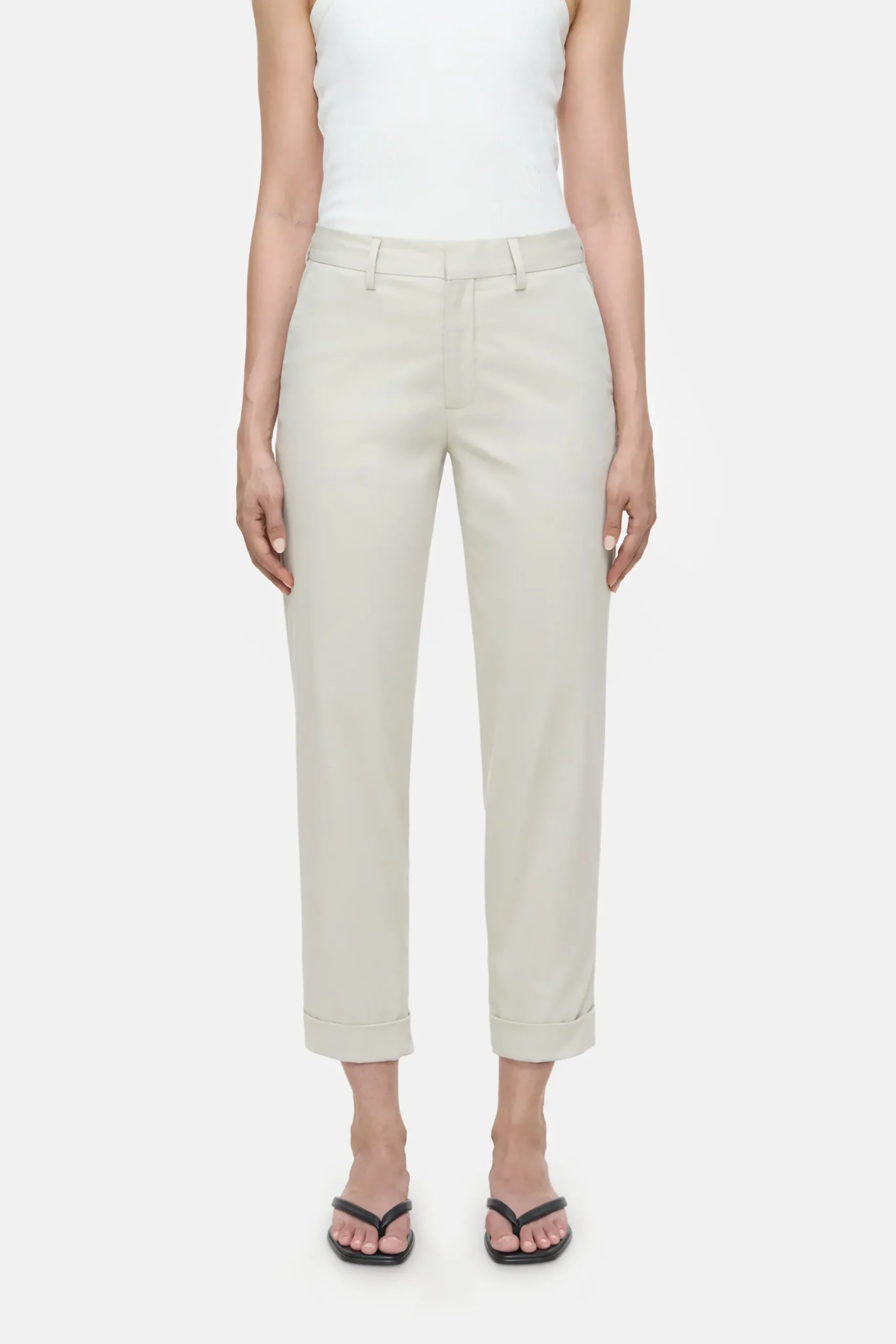 Closed Hosen*Skinny Pants - Style Name Auckley Sabbiabeige