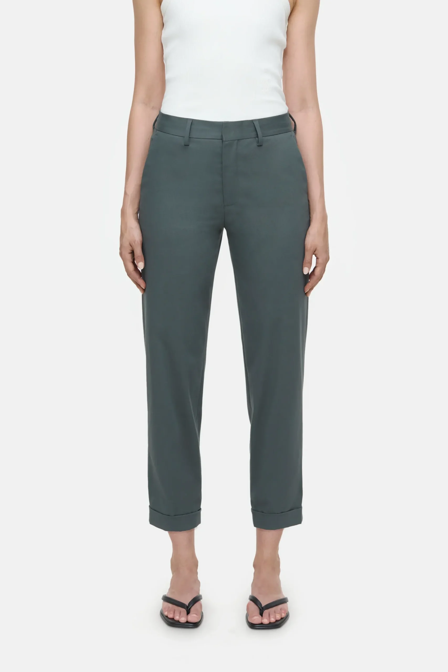 Closed Hosen*Skinny Pants - Style Name Auckley Pinigreen