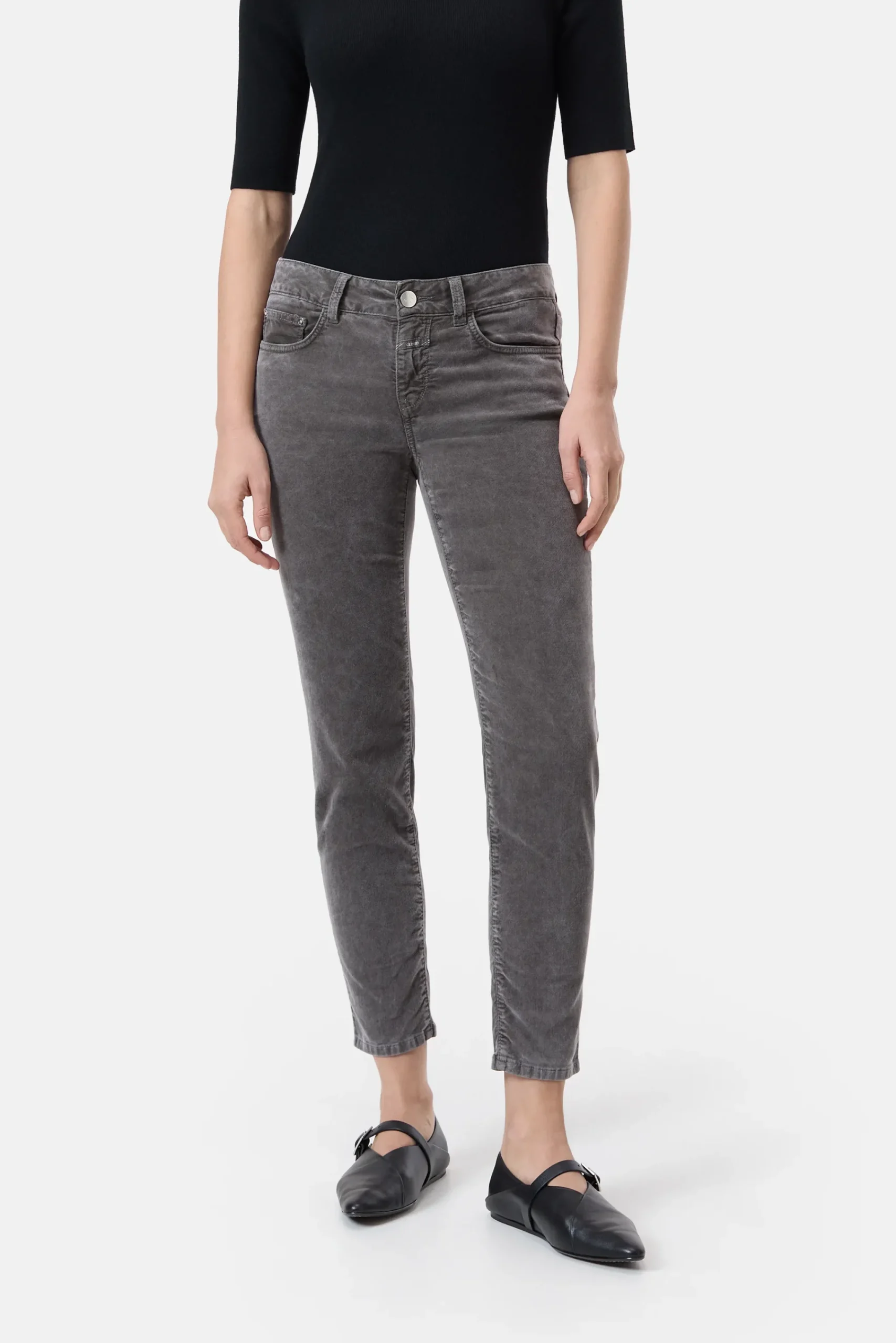 Closed Hosen*Skinny Pants - Style Name Baker Heritagegrey