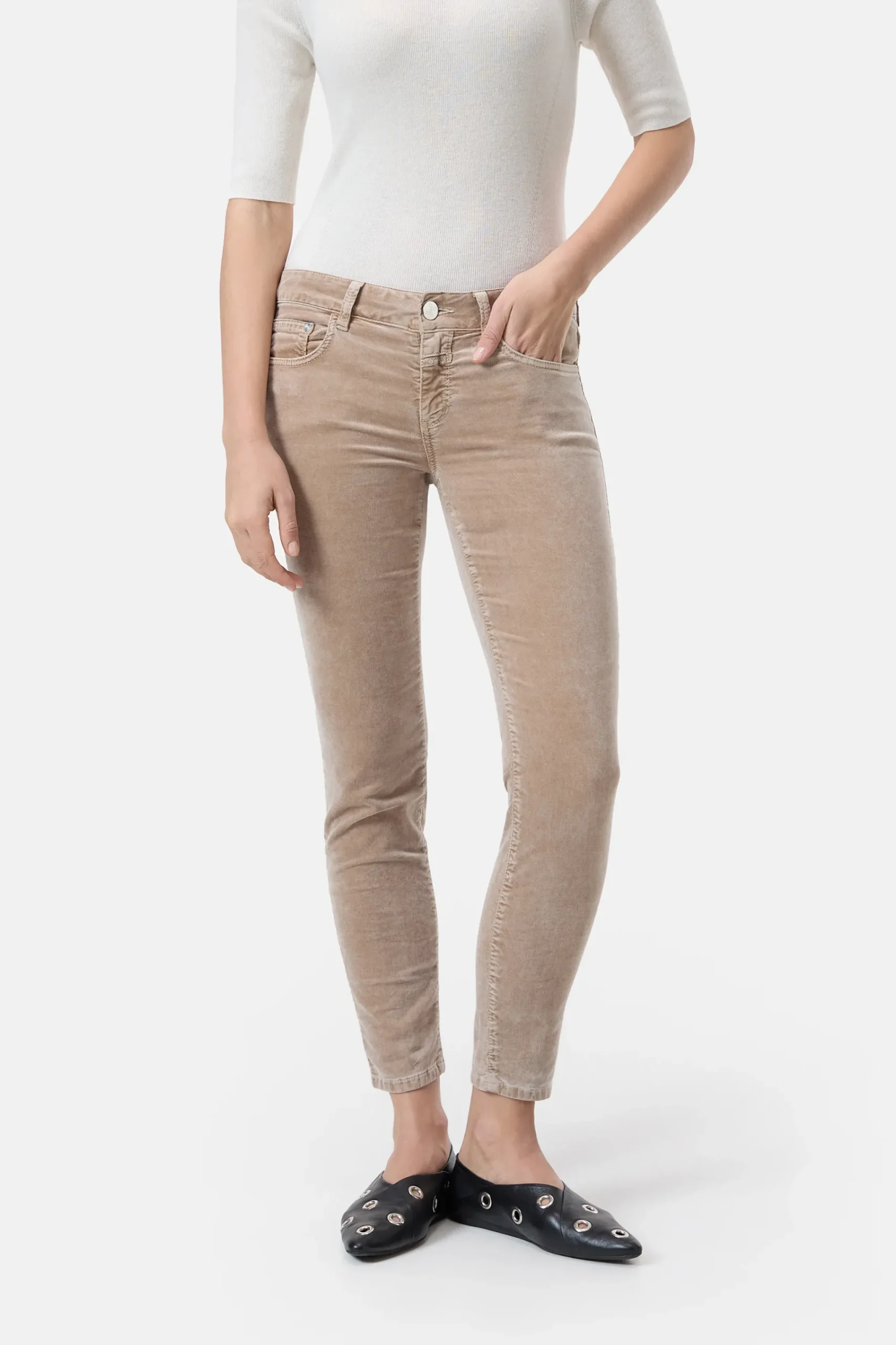 Closed Hosen*Skinny Pants - Style Name Baker Tullamorebrown