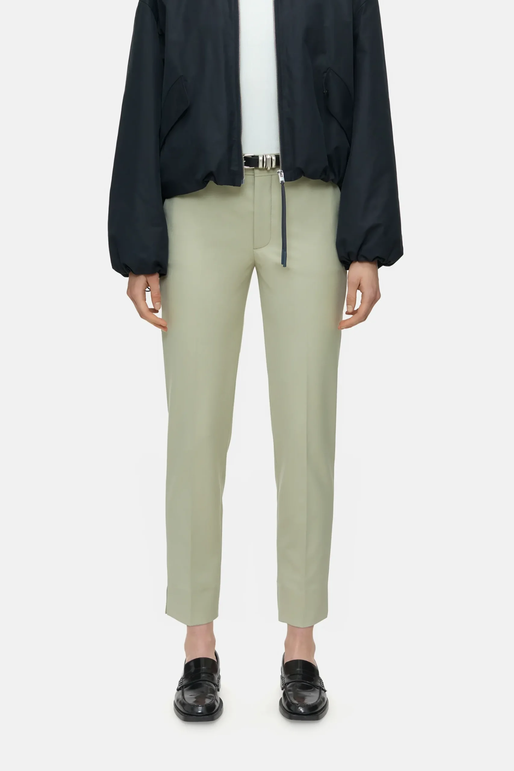 Closed Hosen*Skinny Pants - Style Name Sonnett Pastelolive