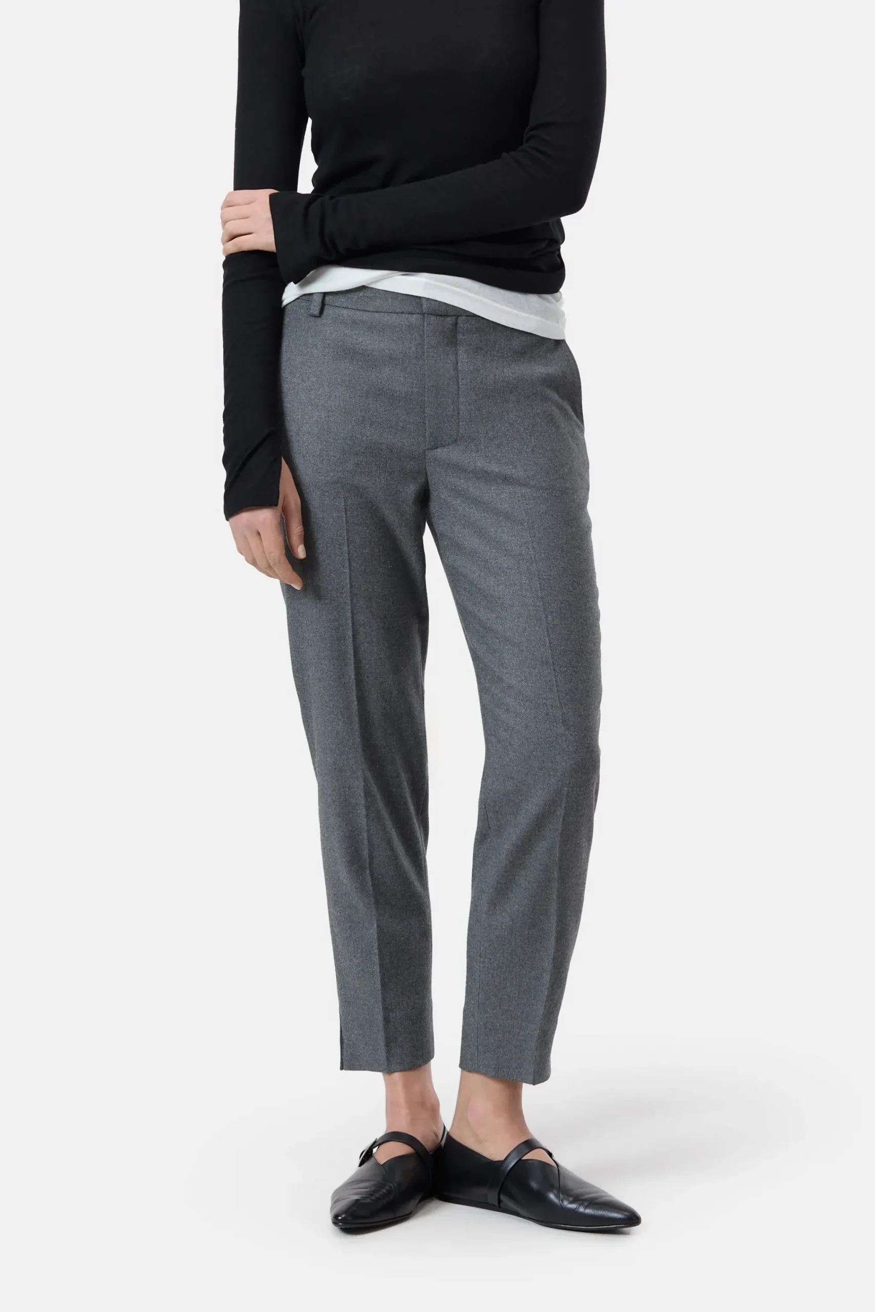 Closed Hosen*Skinny Pants - Style Name Sonnett Darkgreymelange