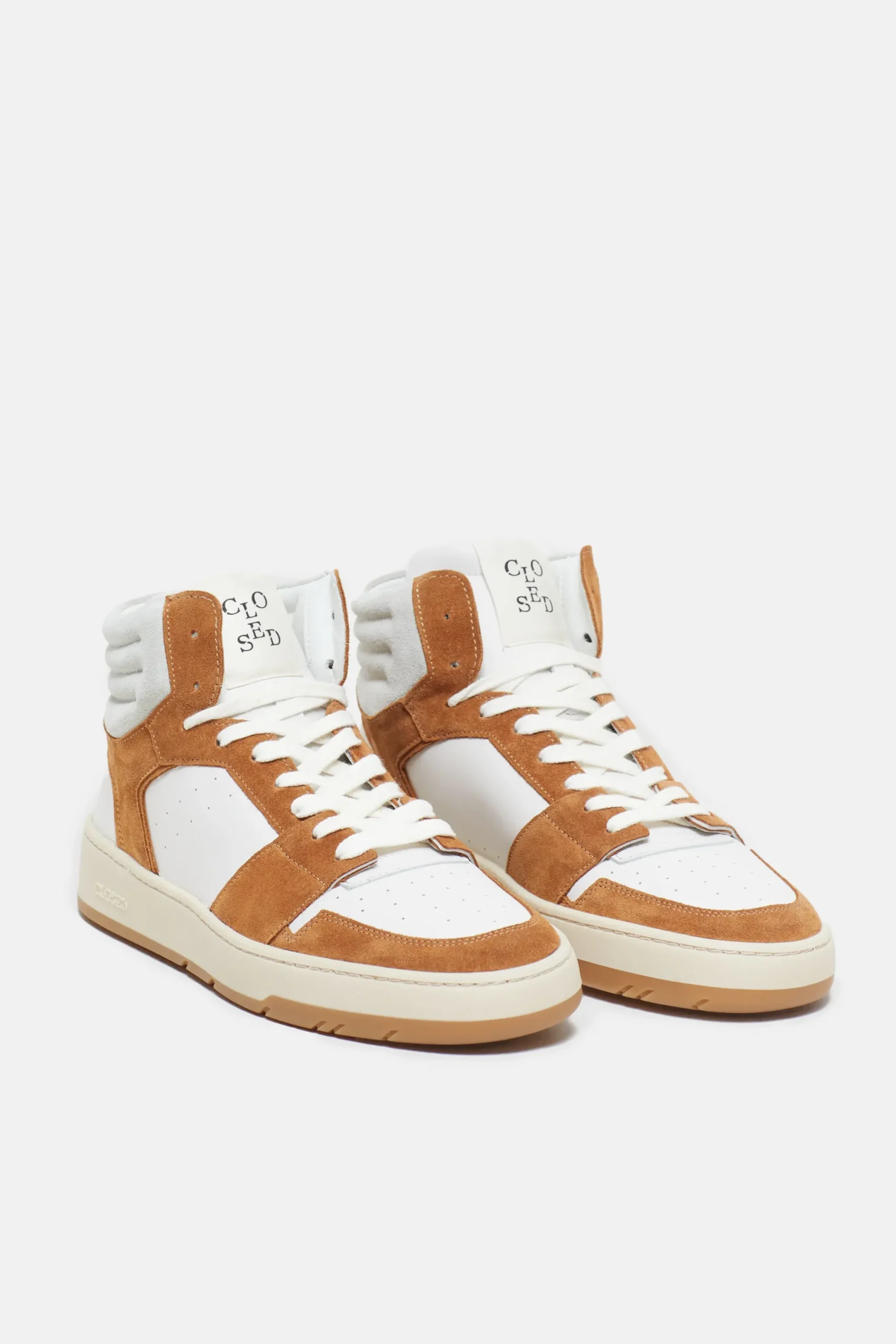 Closed Sneakers*Sneakers High aus Leder Tullamorebrown