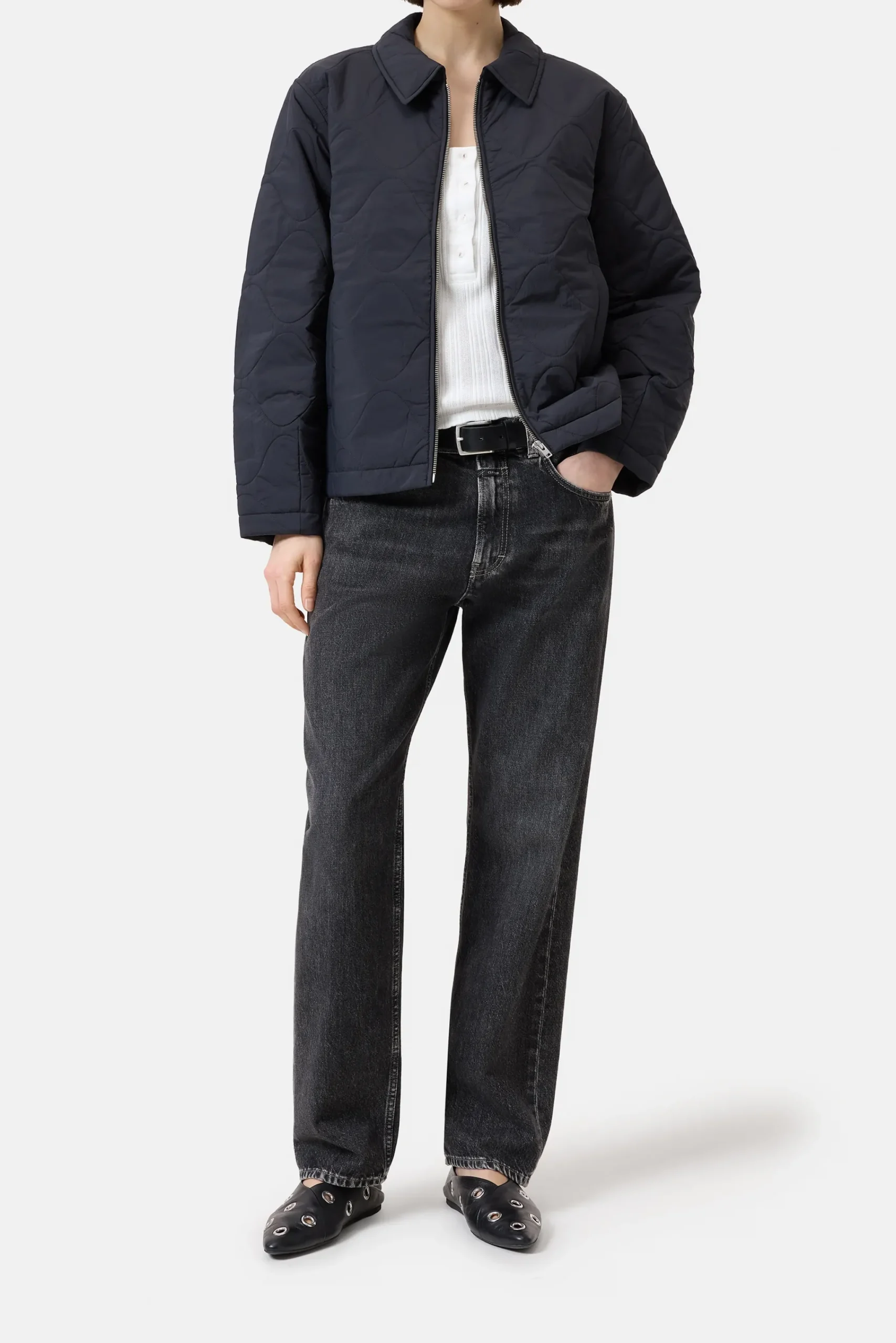 Closed Jacken & Mäntel*Steppblouson Black