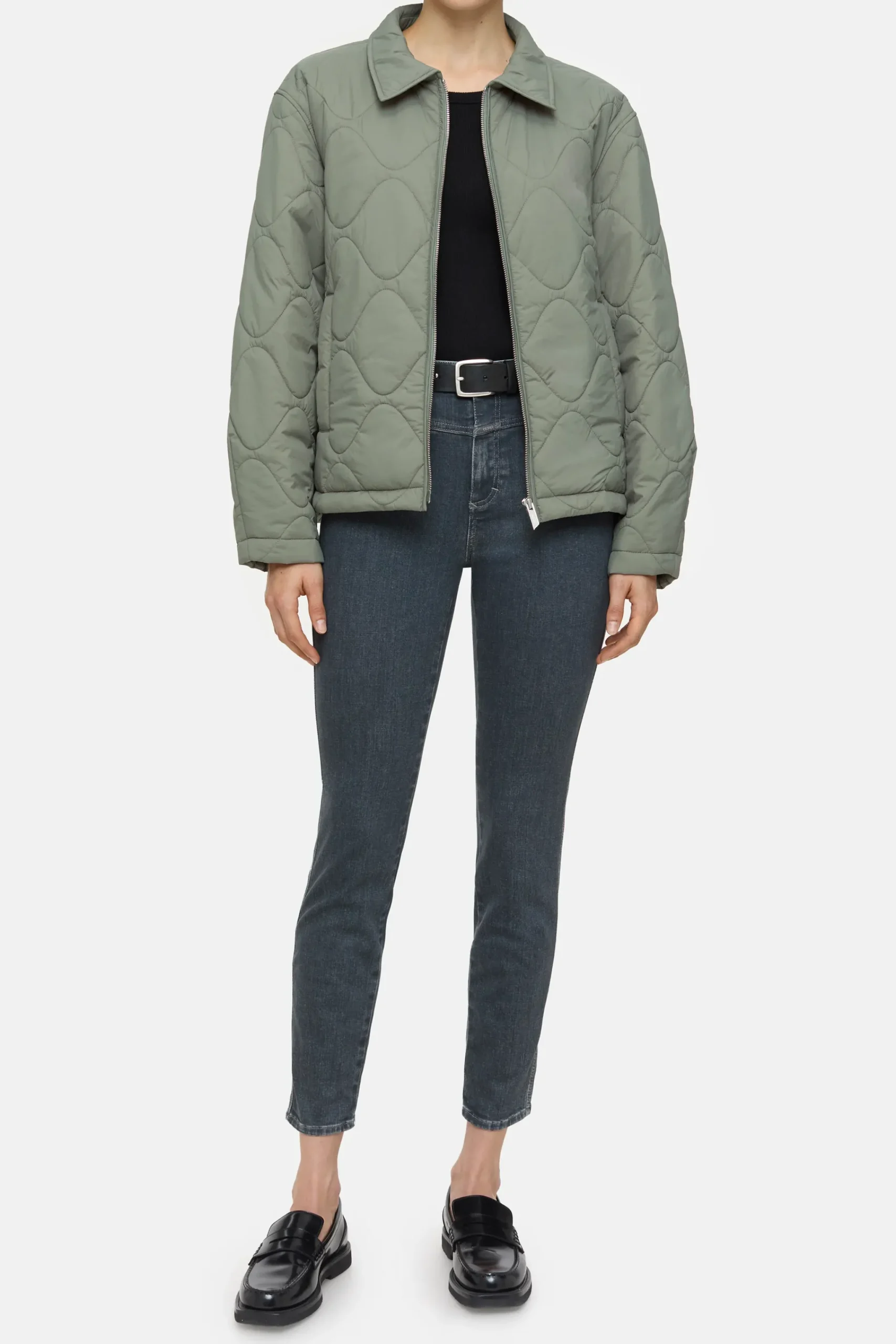 Closed Jacken & Mäntel*Steppblouson Fadedgreen