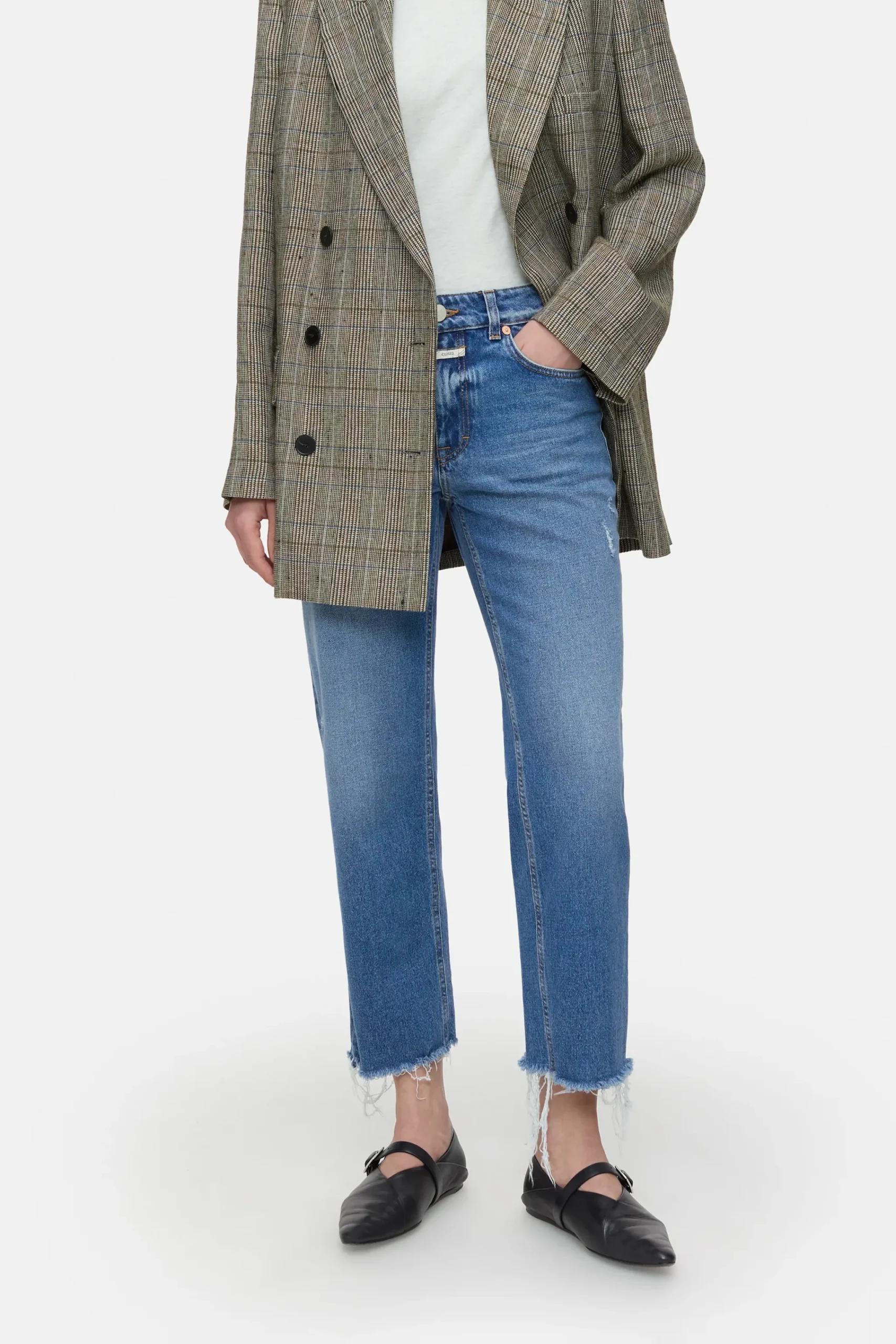 Closed Jeans | Straight Fit*Straight Jeans - Style Name Milo Midblue