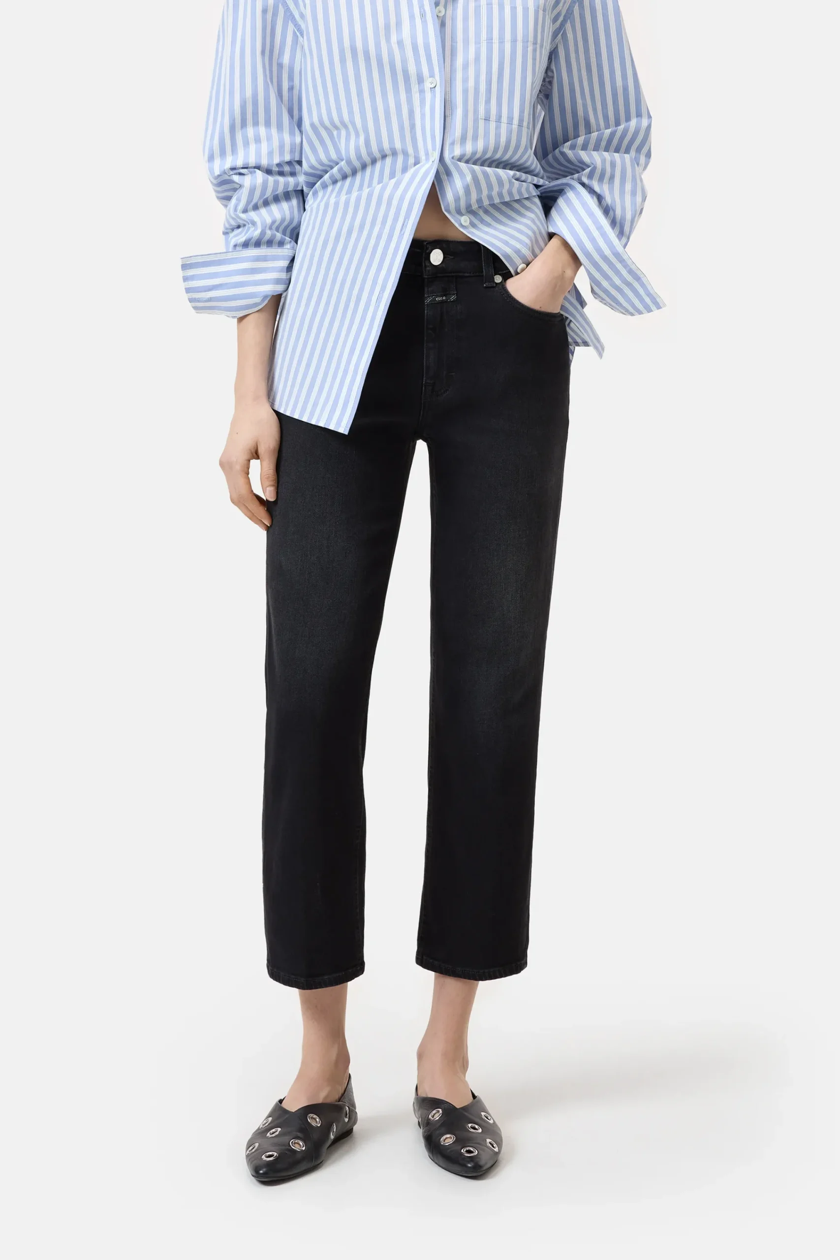 Closed Jeans | Straight Fit*Straight Jeans - Style Name Milo Darkgrey