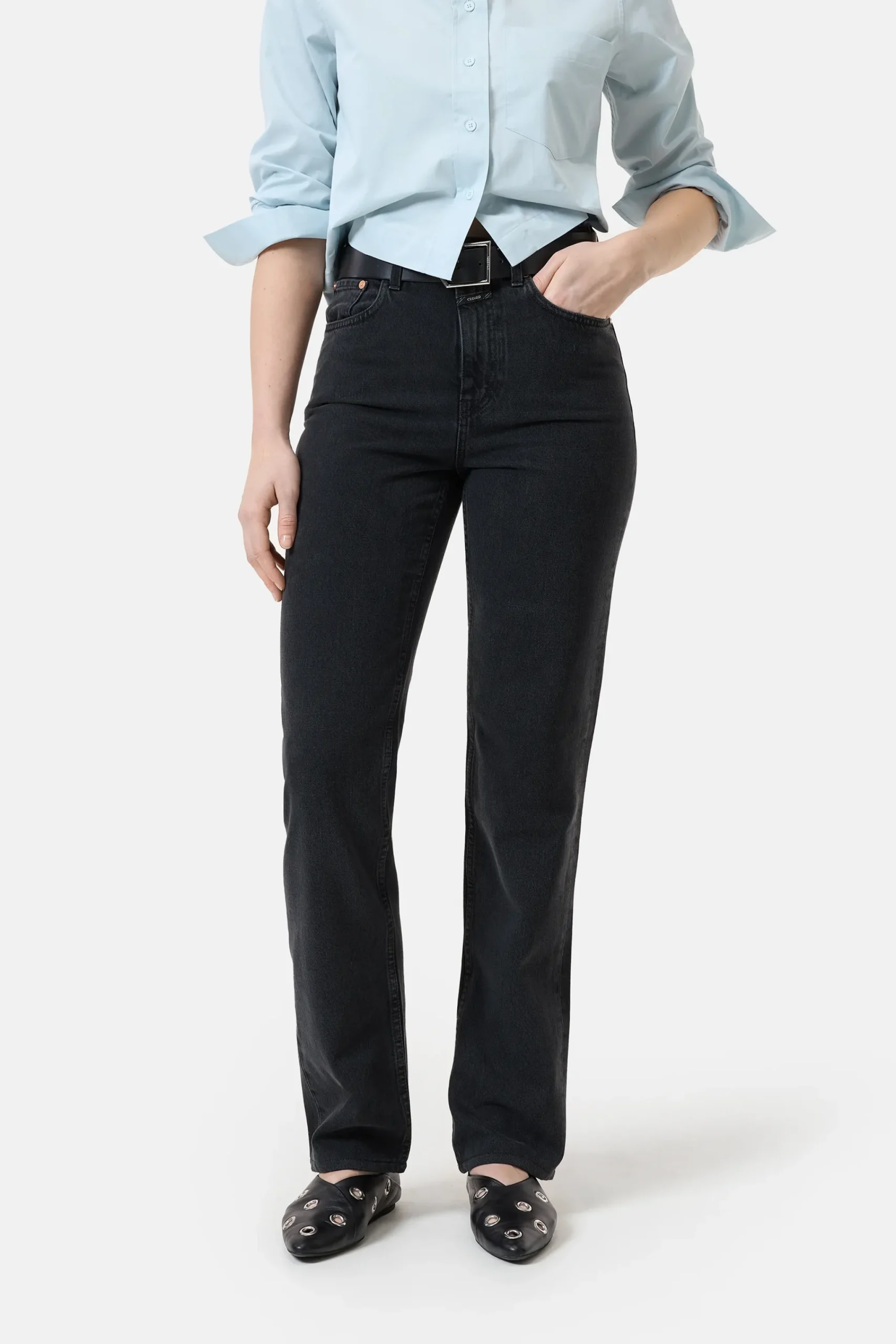Closed Jeans | Straight Fit*Straight Jeans - Style Name Roan Darkgrey