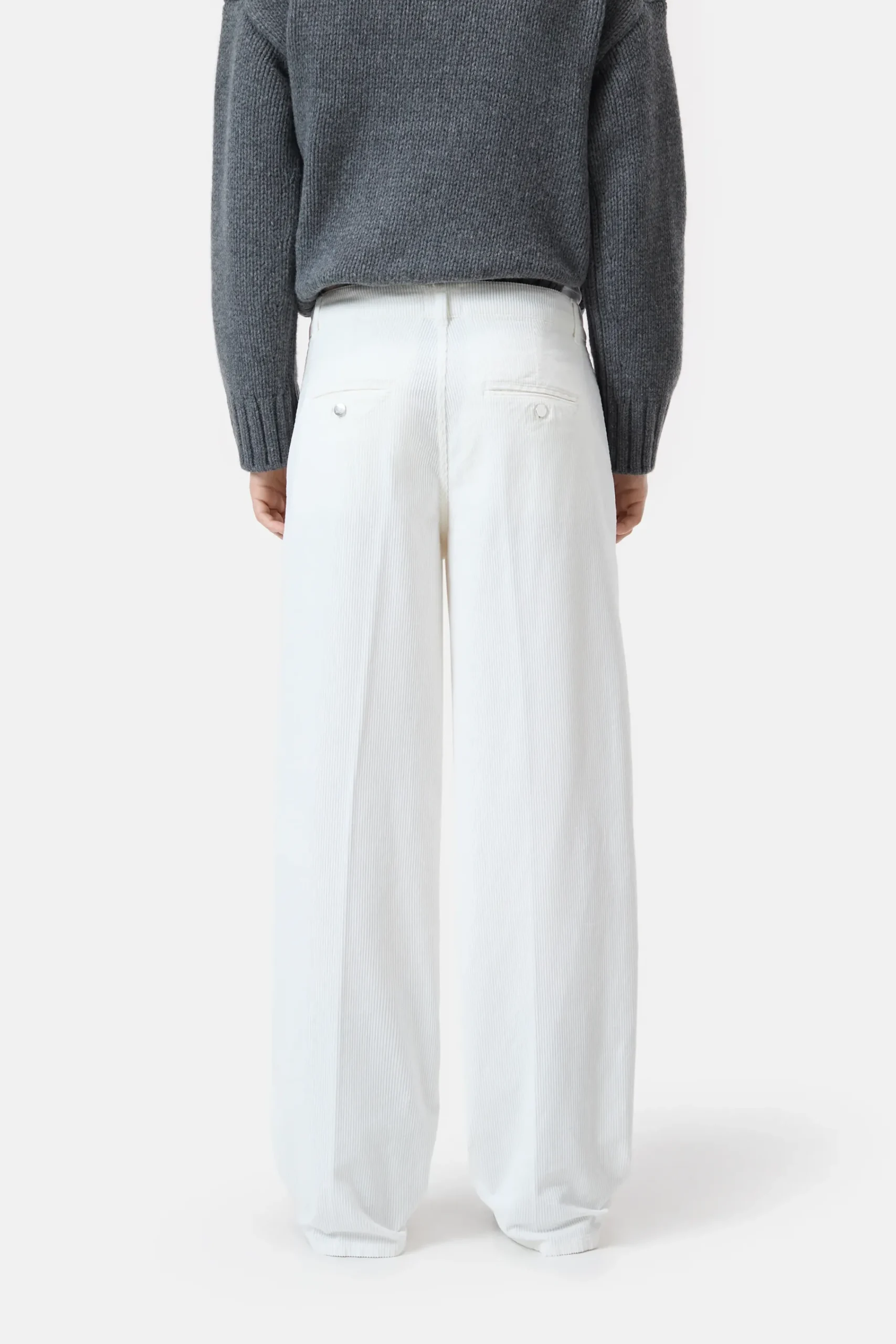 Closed Hosen*Straight Pants - Style Name Jurdy Ivory