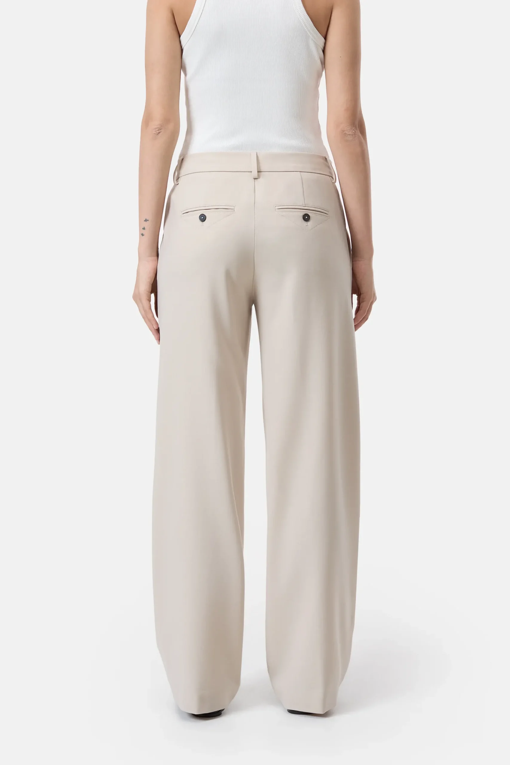 Closed Hosen*Straight Pants - Style Name Jurdy Pearlbeige