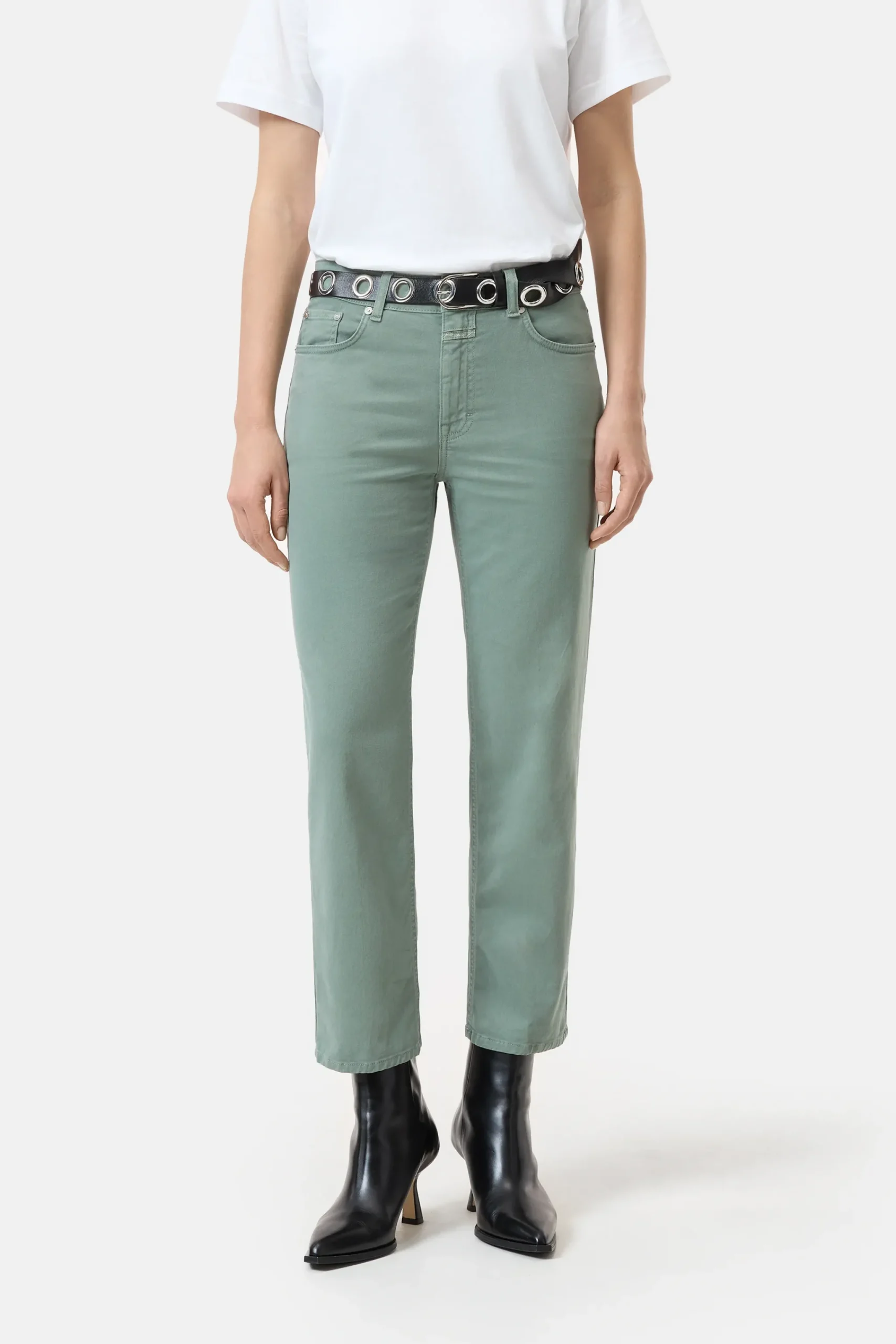 Closed Hosen*Straight Pants - Style Name Milo Fadedgreen