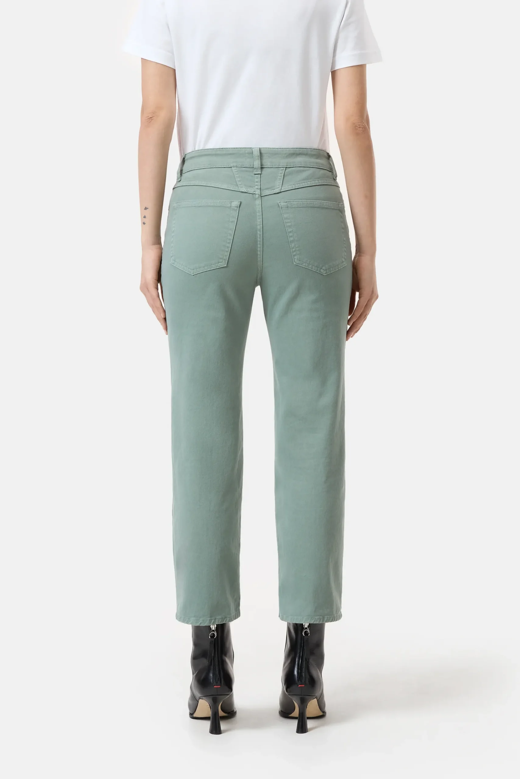 Closed Hosen*Straight Pants - Style Name Milo Fadedgreen