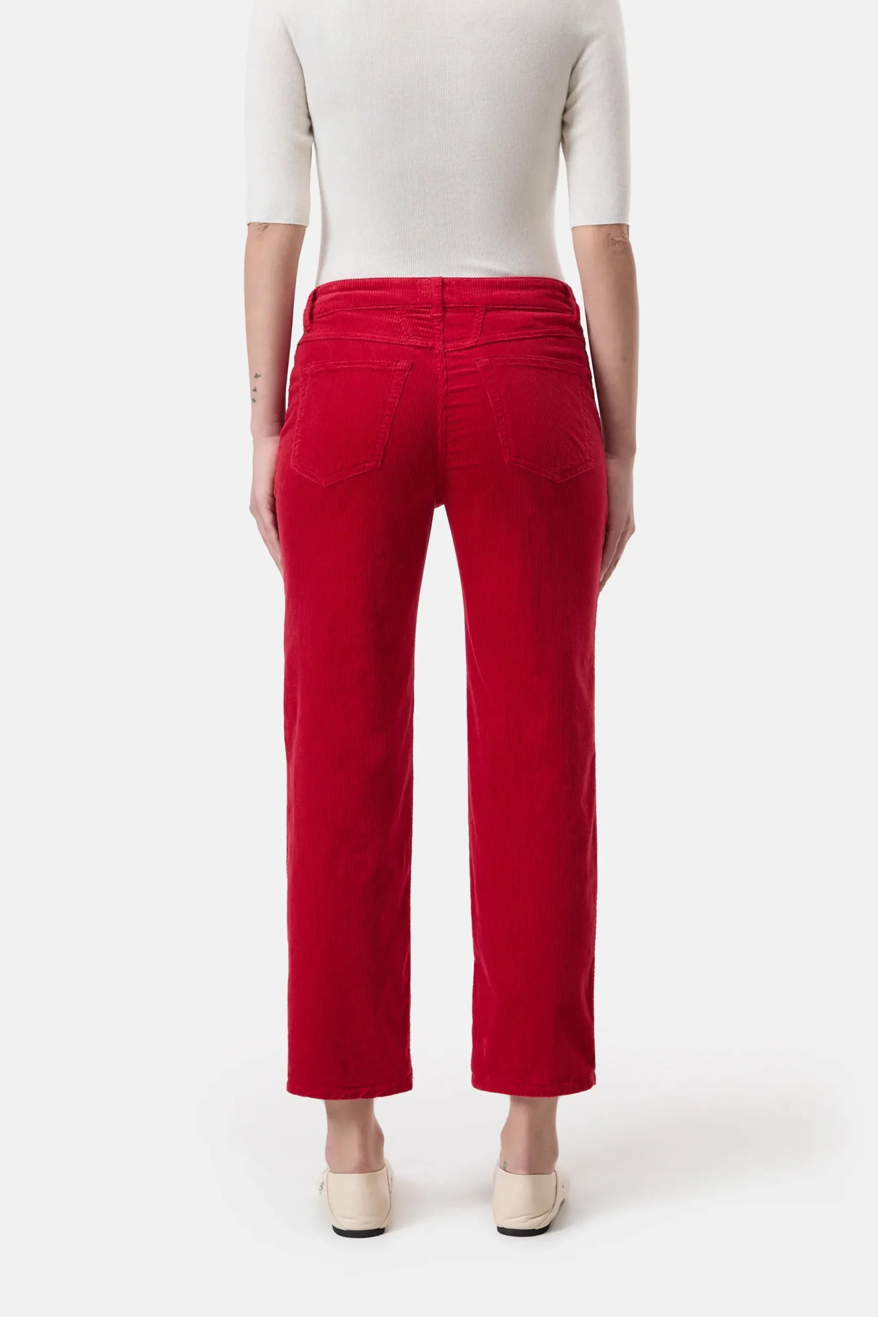 Closed Hosen*Straight Pants - Style Name Milo Chilipepperred