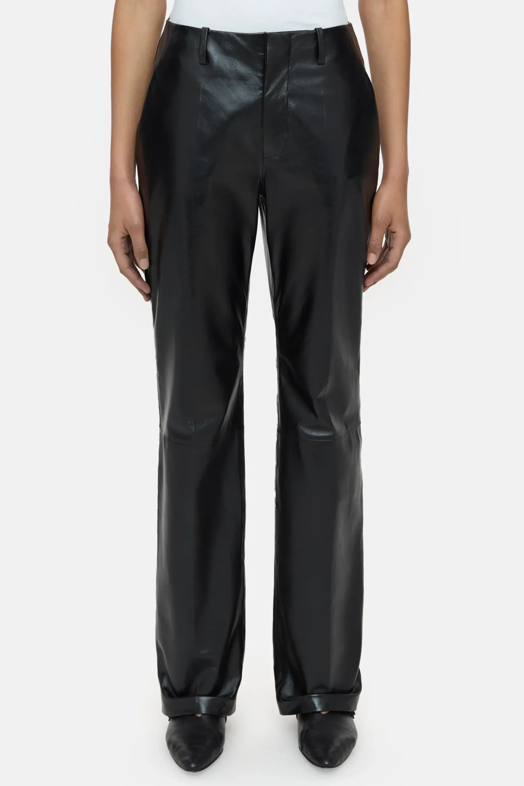 Closed Hosen*Straight Pants - Style Name Sasia Black