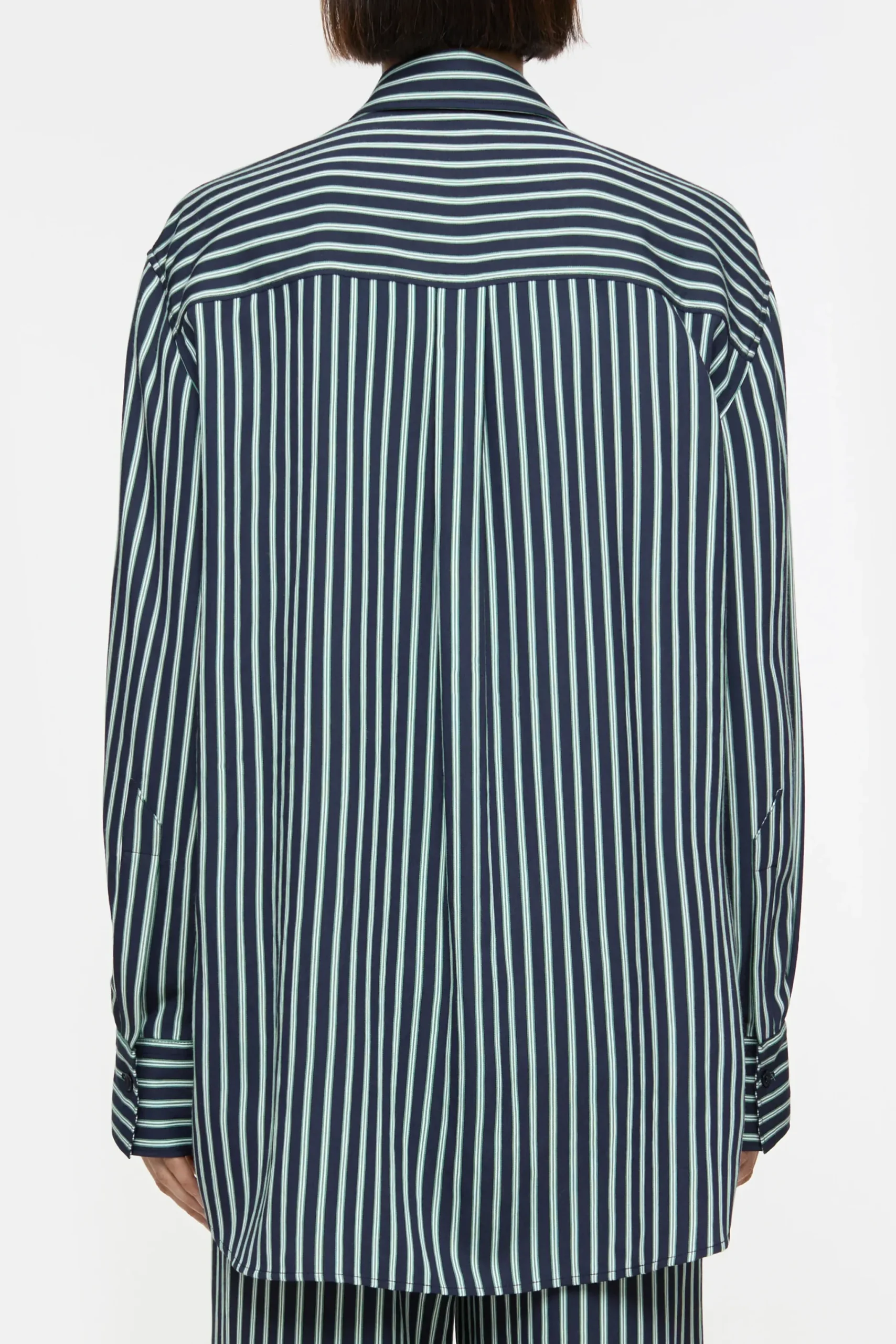 Closed Shirts & Blusen*Streifenbluse aus Viskose-Mix Darknight