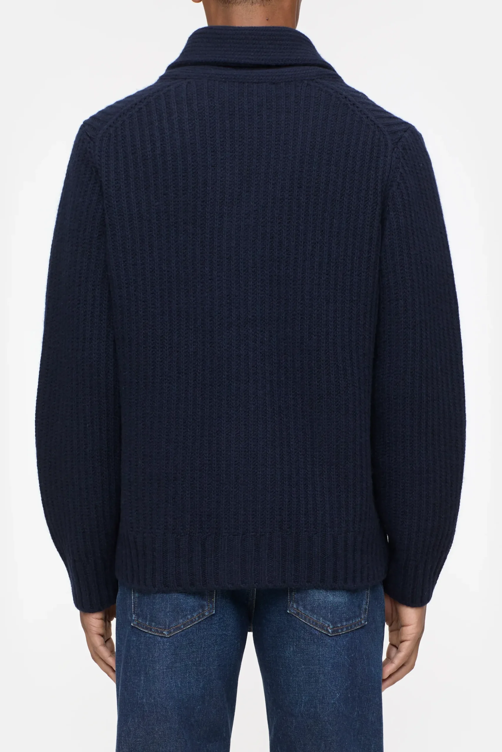 Closed Strick*Strickjacke aus Wolle Darknight