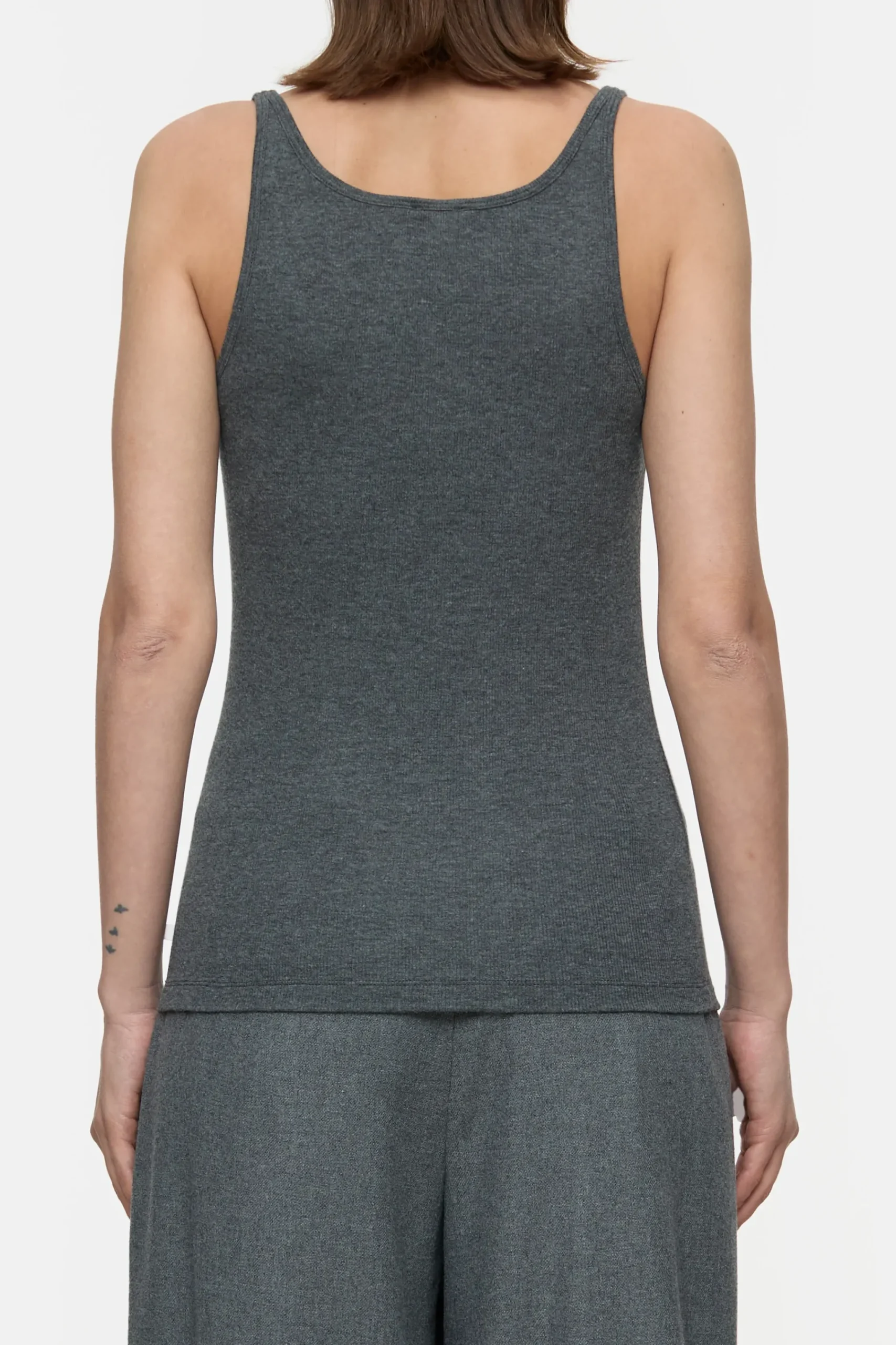 Closed T-shirts*Top aus Kaschmir-Mix Darkgreymelange