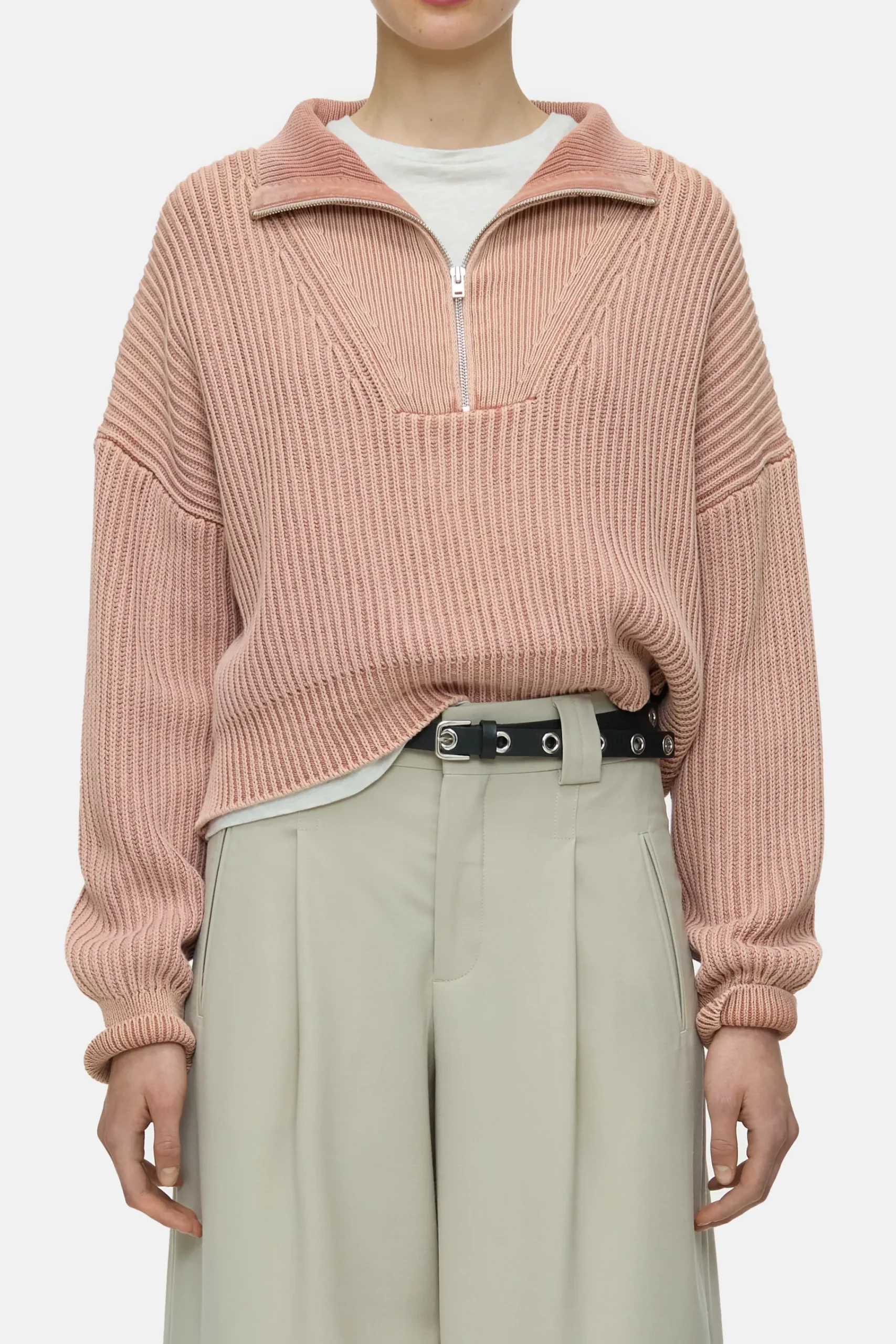 Closed Strick*Troyer aus Bio-Baumwolle Ferrobrown