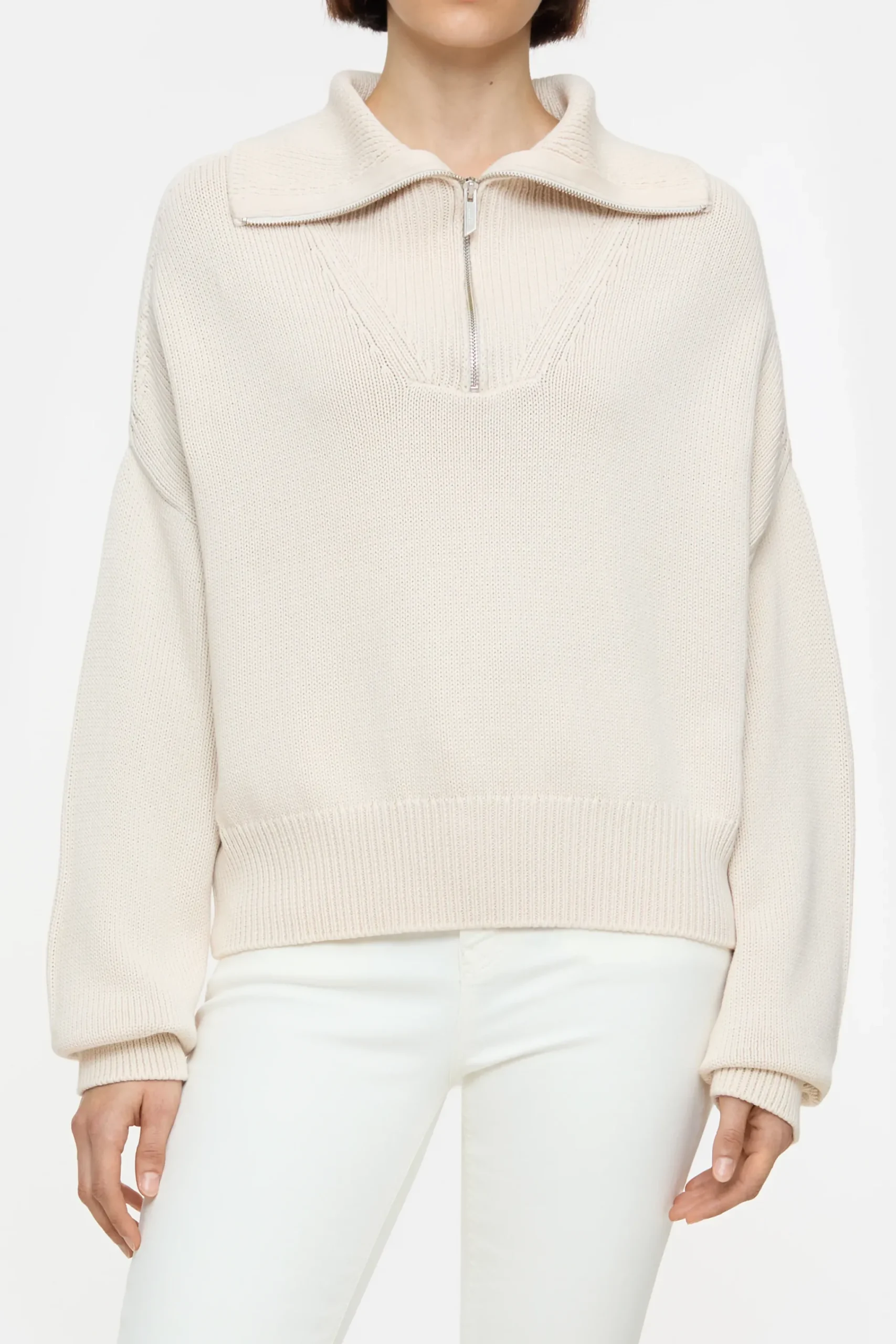 Closed Strick*Troyer aus Bio-Baumwolle Stonebeige