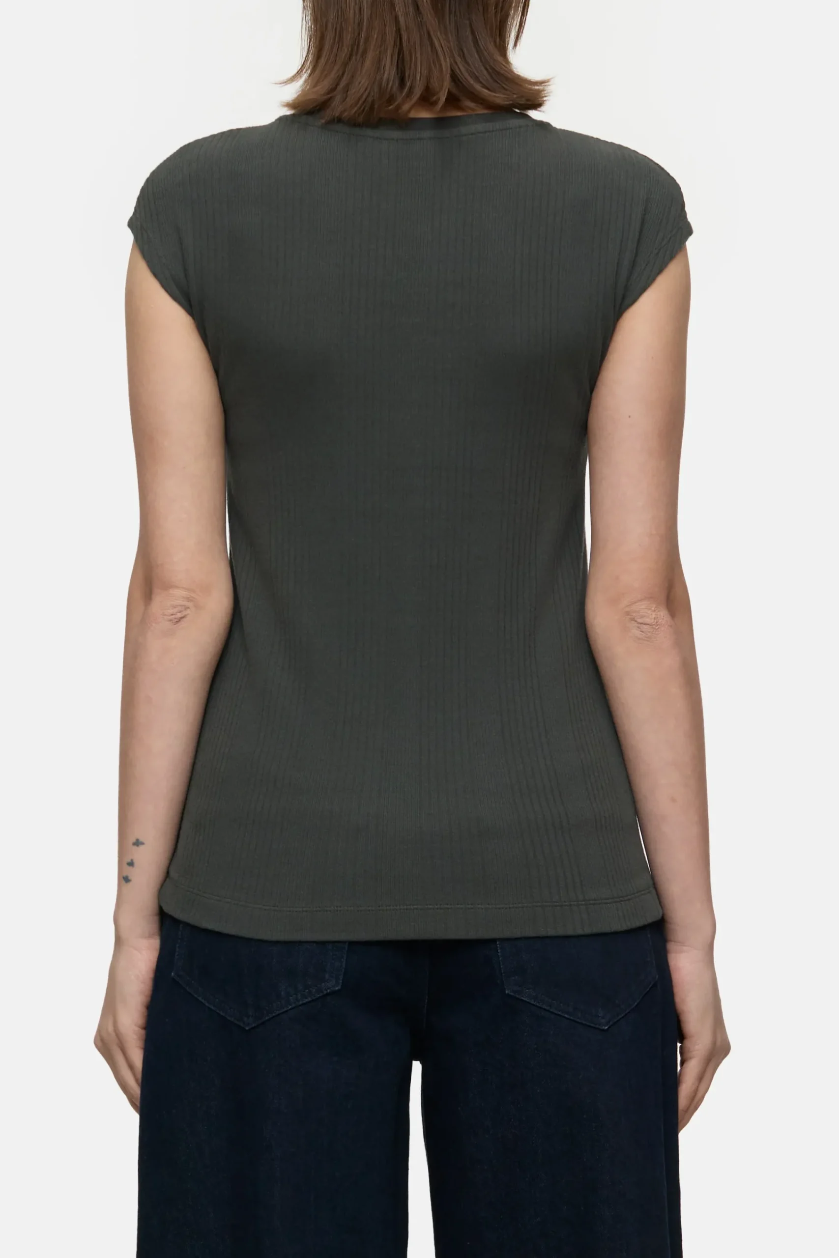 Closed T-shirts*T-Shirt aus Baumwoll-Mix Irishcoffee