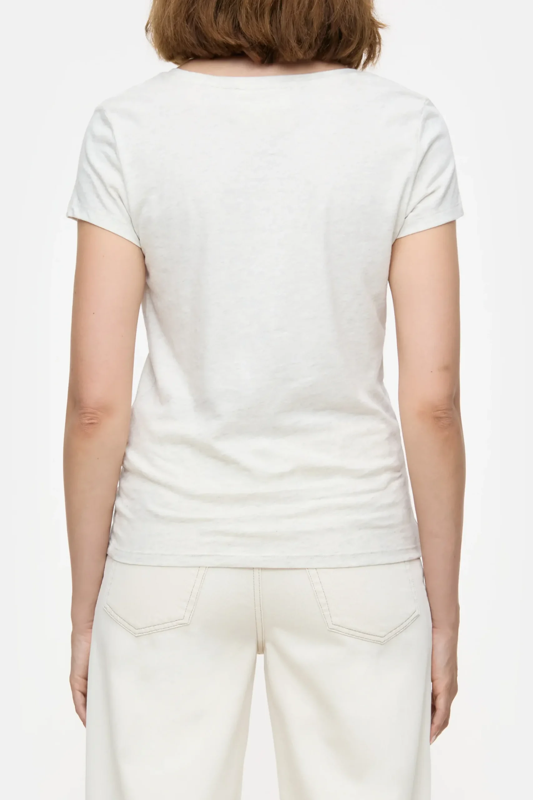 Closed T-shirts*T-Shirt aus Baumwoll-Mix Sabbiabeige