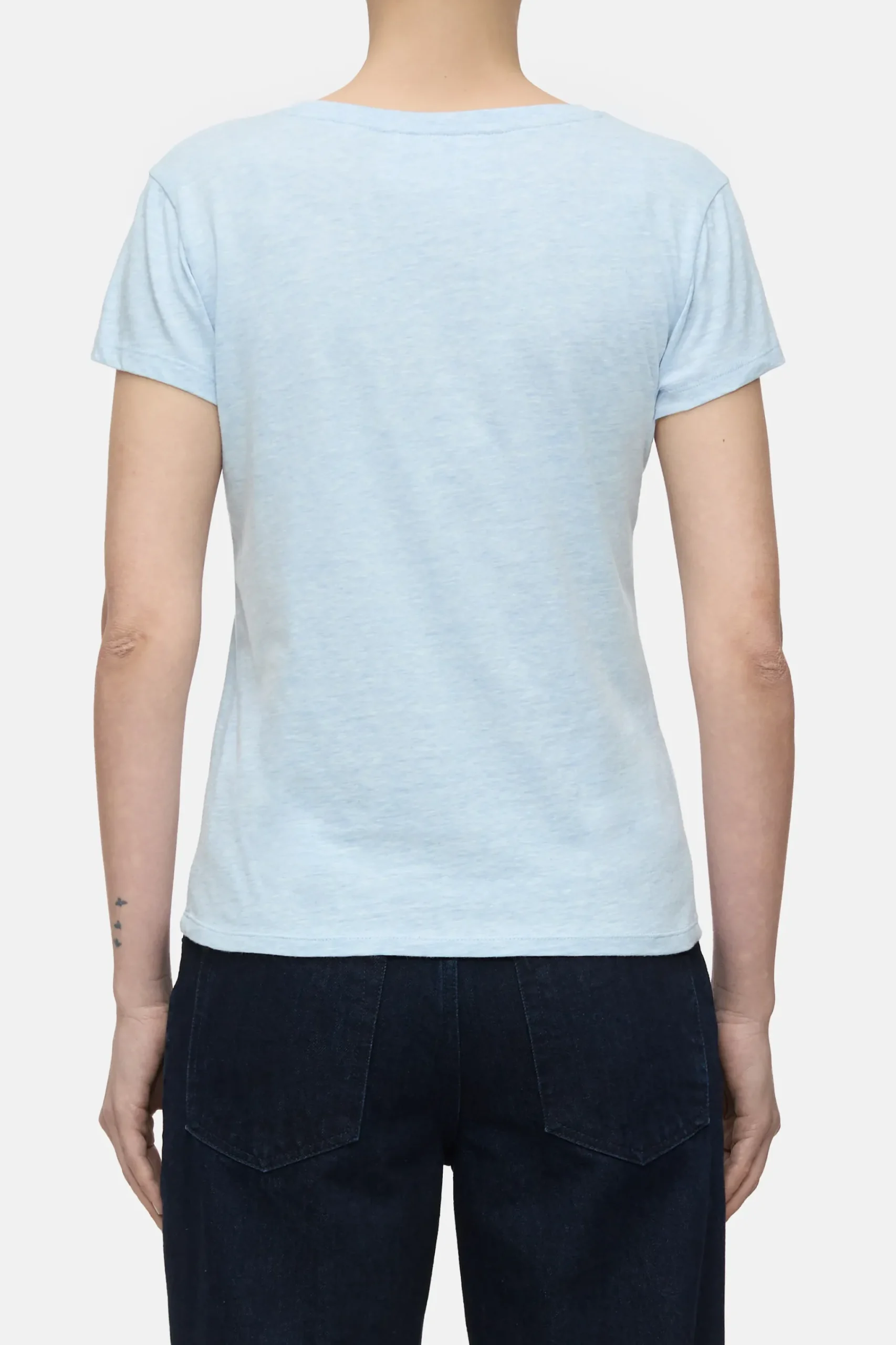 Closed T-shirts*T-Shirt aus Baumwoll-Mix Lazioblue