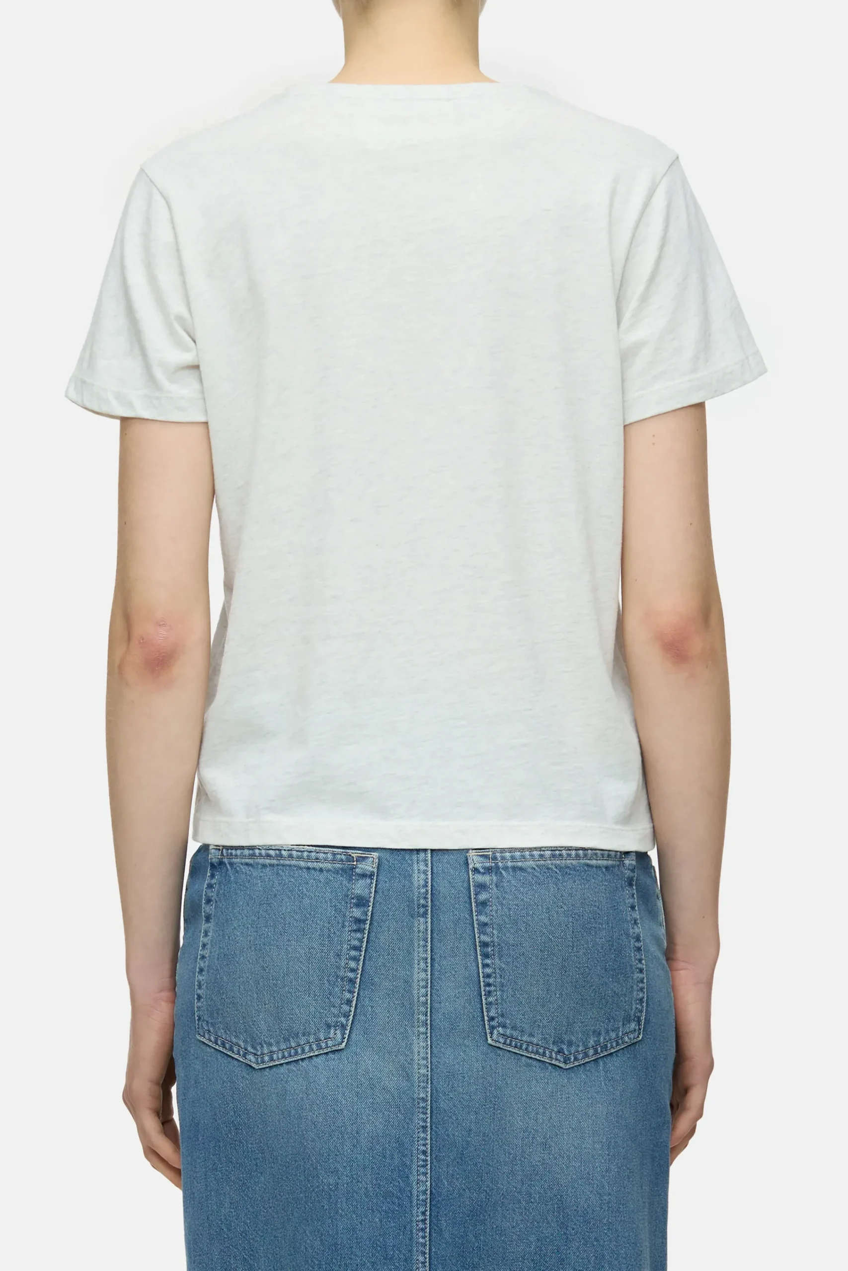 Closed T-shirts*T-Shirt aus Baumwoll-Mix Sabbiabeige