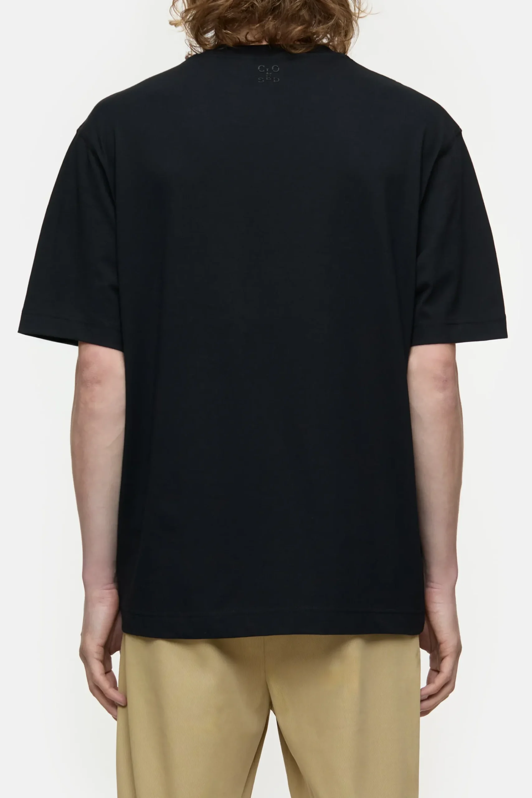 Closed T-shirts*T-Shirt aus Bio-Baumwolle Black