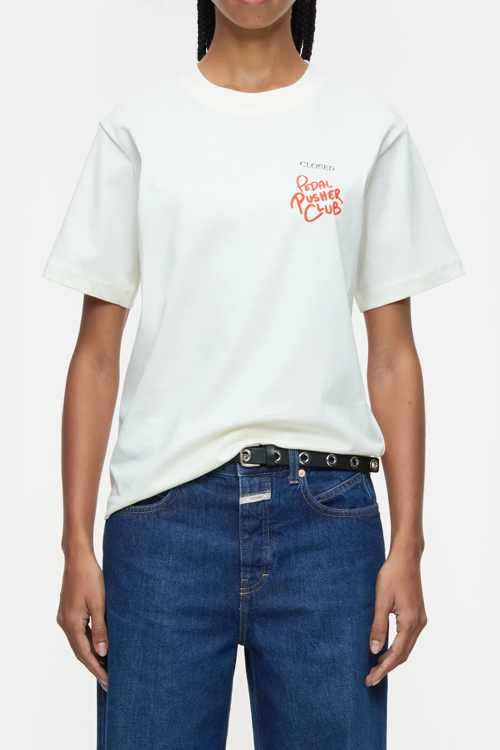 Closed T-shirts*T-Shirt aus Bio-Baumwolle Ivory