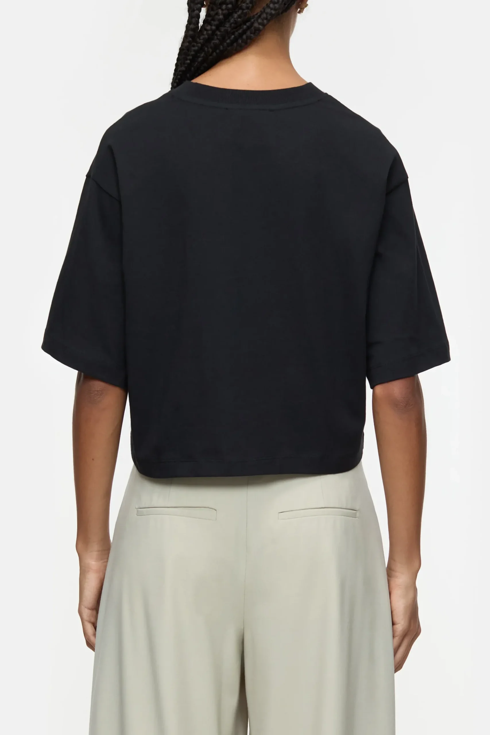 Closed T-shirts*T-Shirt aus Bio-Baumwolle Black