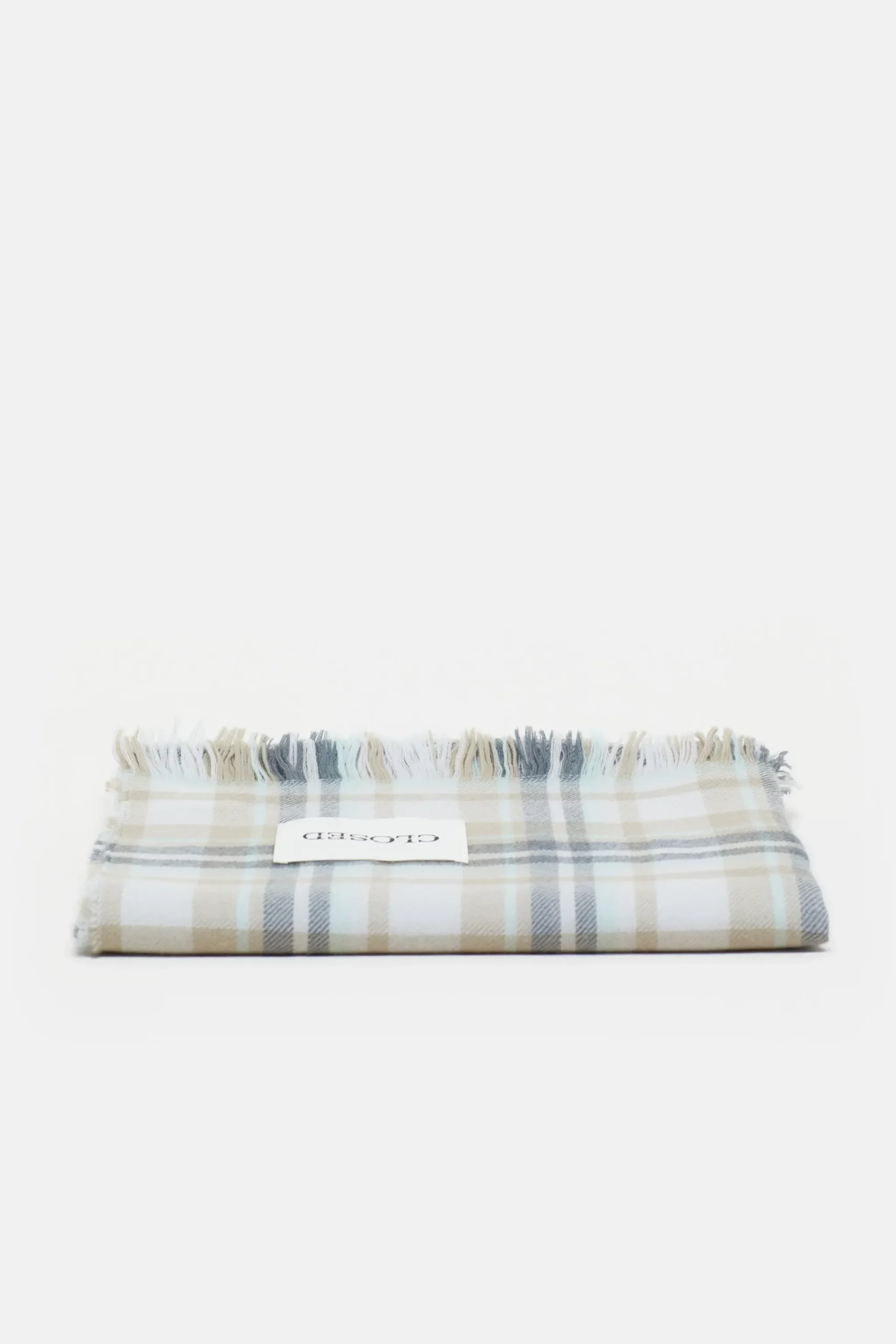 Closed Schals & Mützen*Tuch aus Wolle Giadagreen