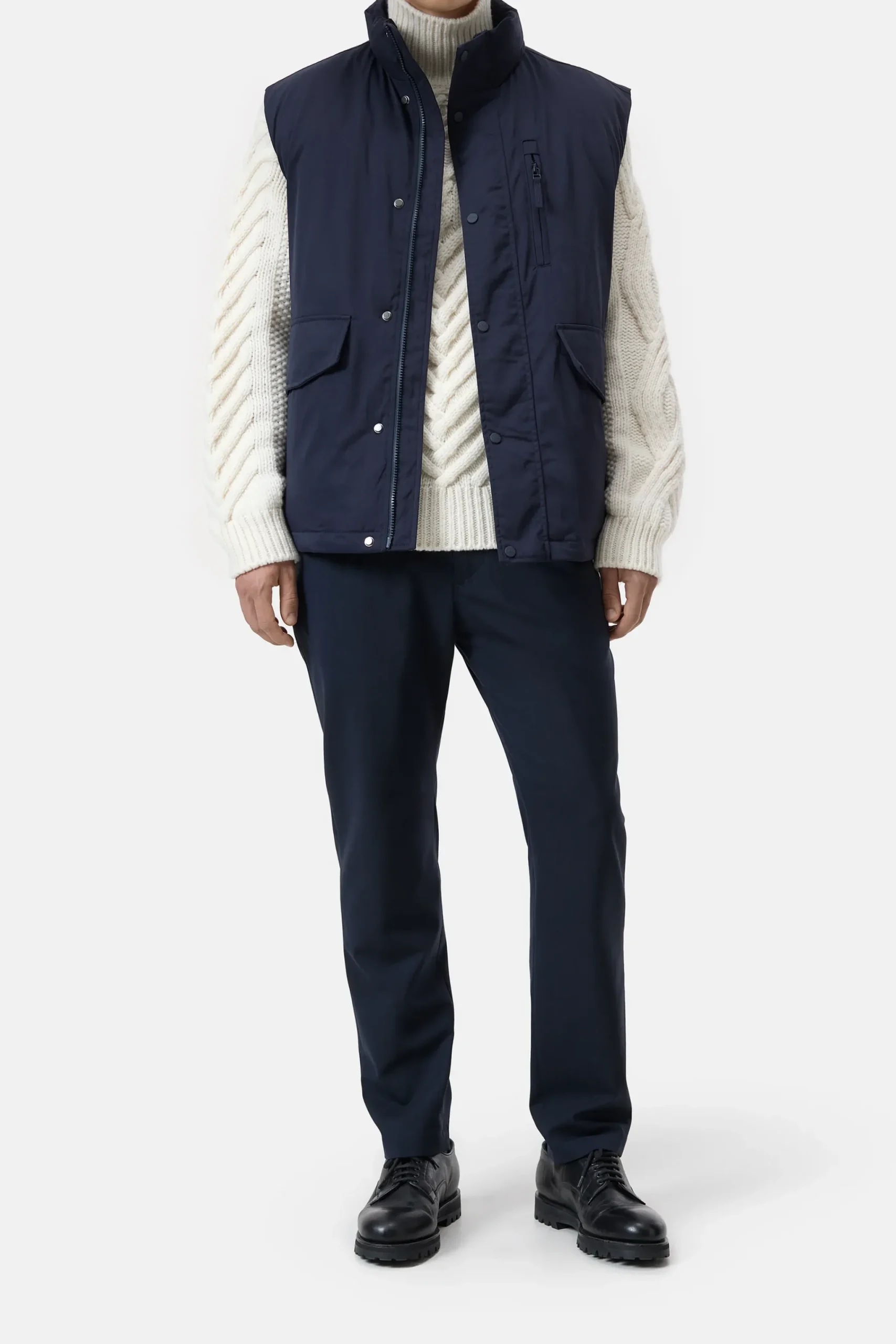 Closed Jacken & Mäntel*Wattierte Weste aus Nylon Darknight