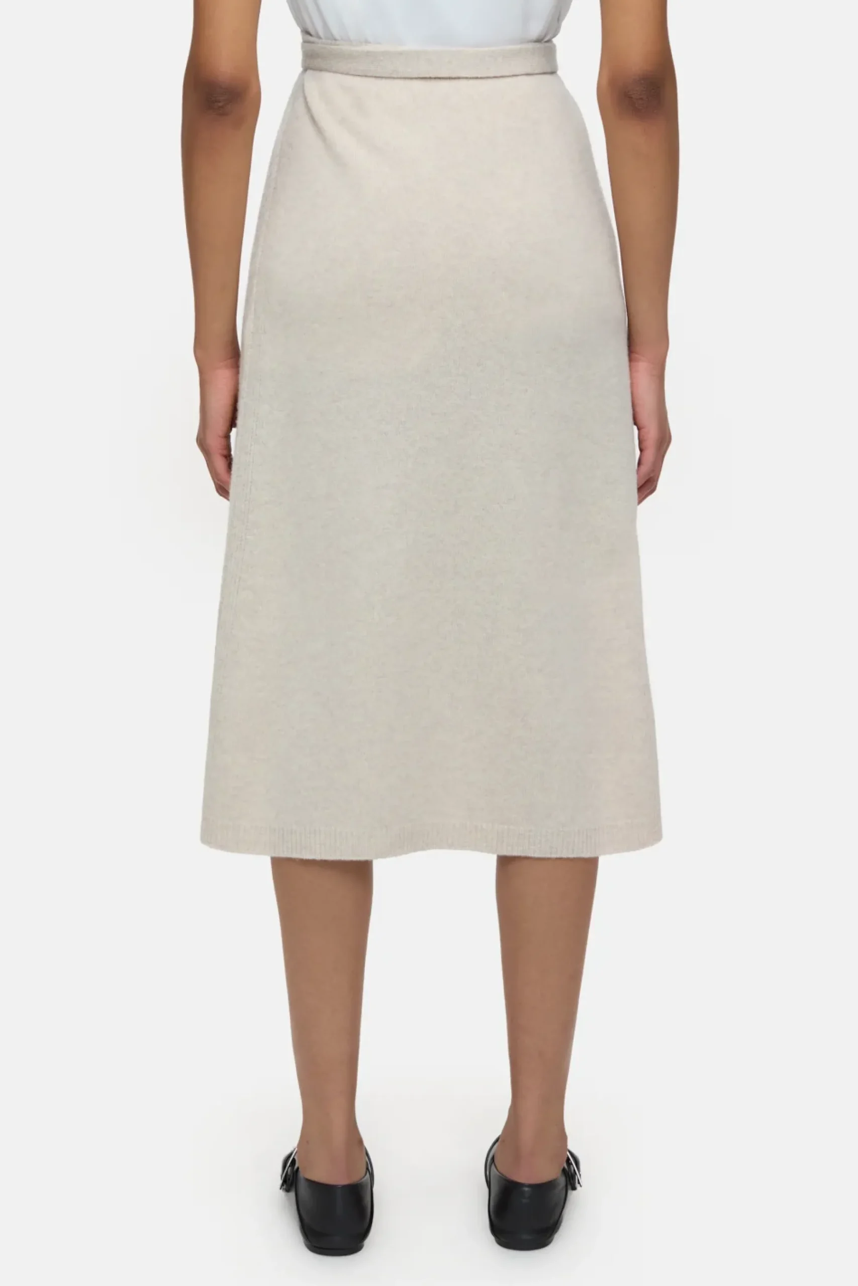 Closed Röcke*Wickelrock aus Merinowolle Pearlbeige