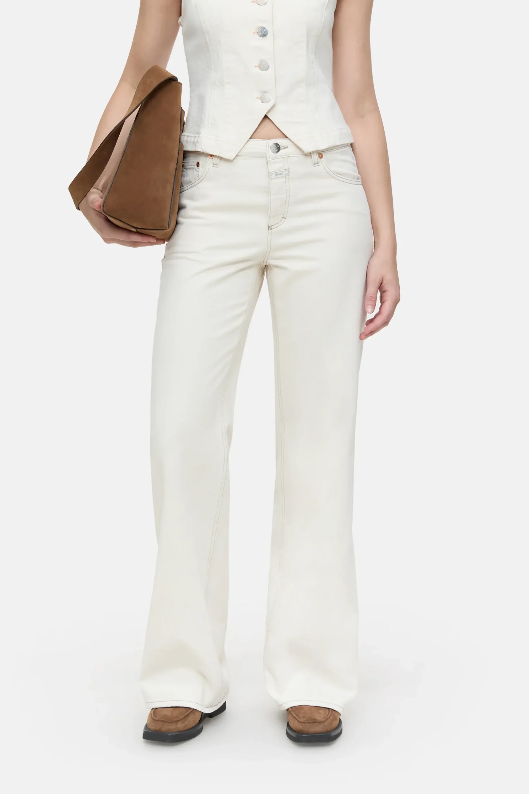 Closed Jeans | Wide Fit*Wide Jeans - Style Name Gillan Ivory