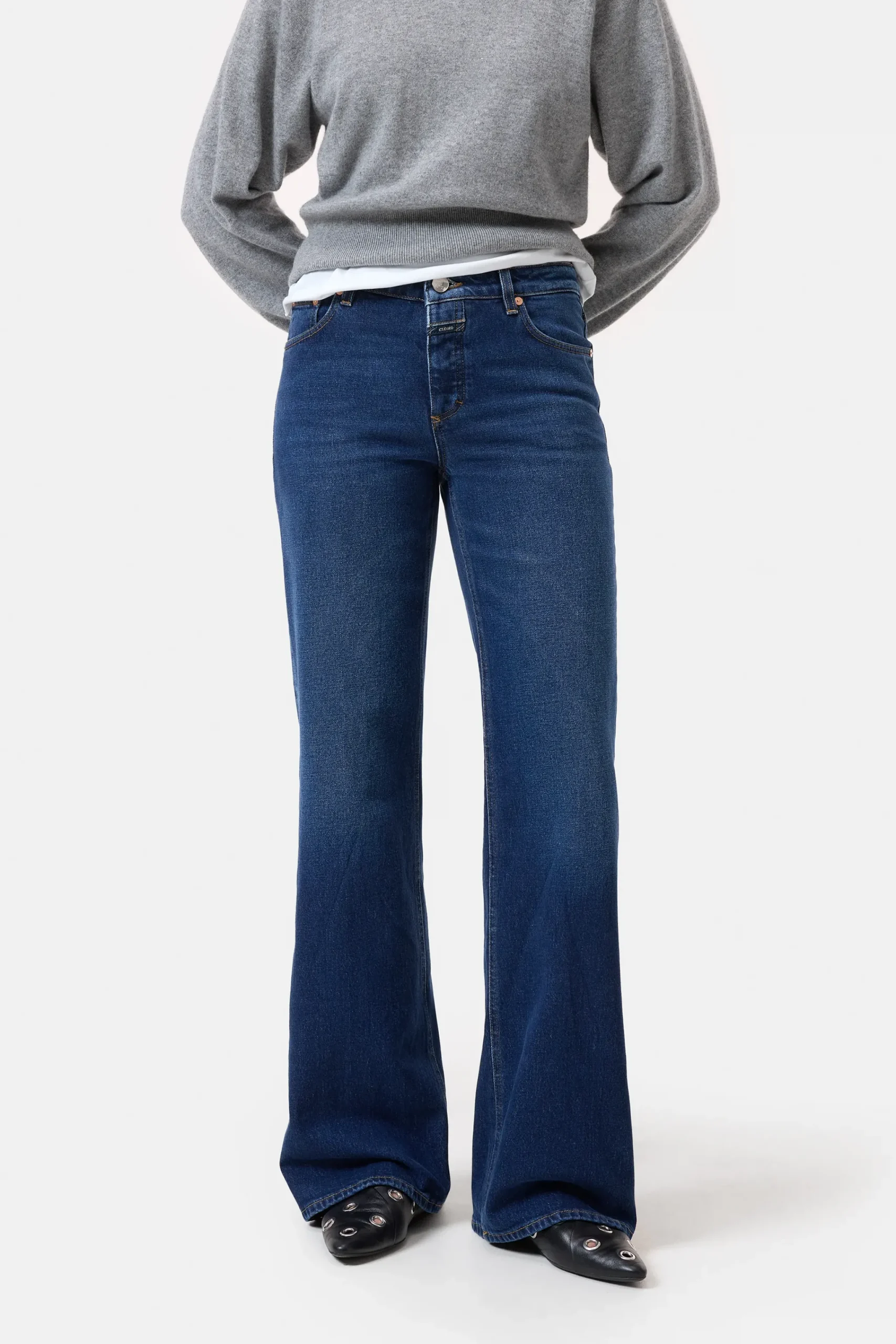 Closed Jeans | Wide Fit*Wide Jeans - Style Name Gillan Darkblue
