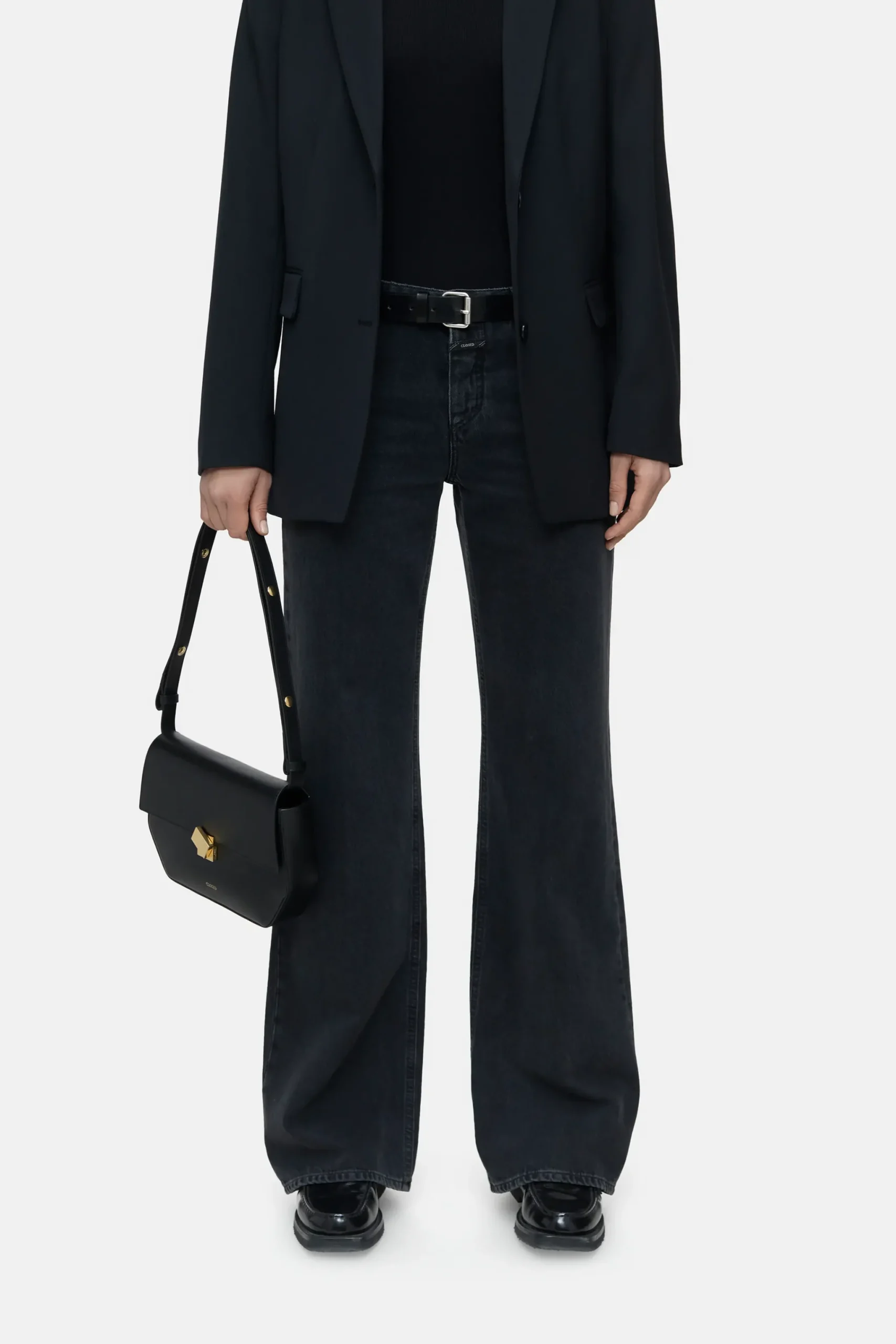 Closed Jeans | Wide Fit*Wide Jeans - Style Name Gillan Darkgrey