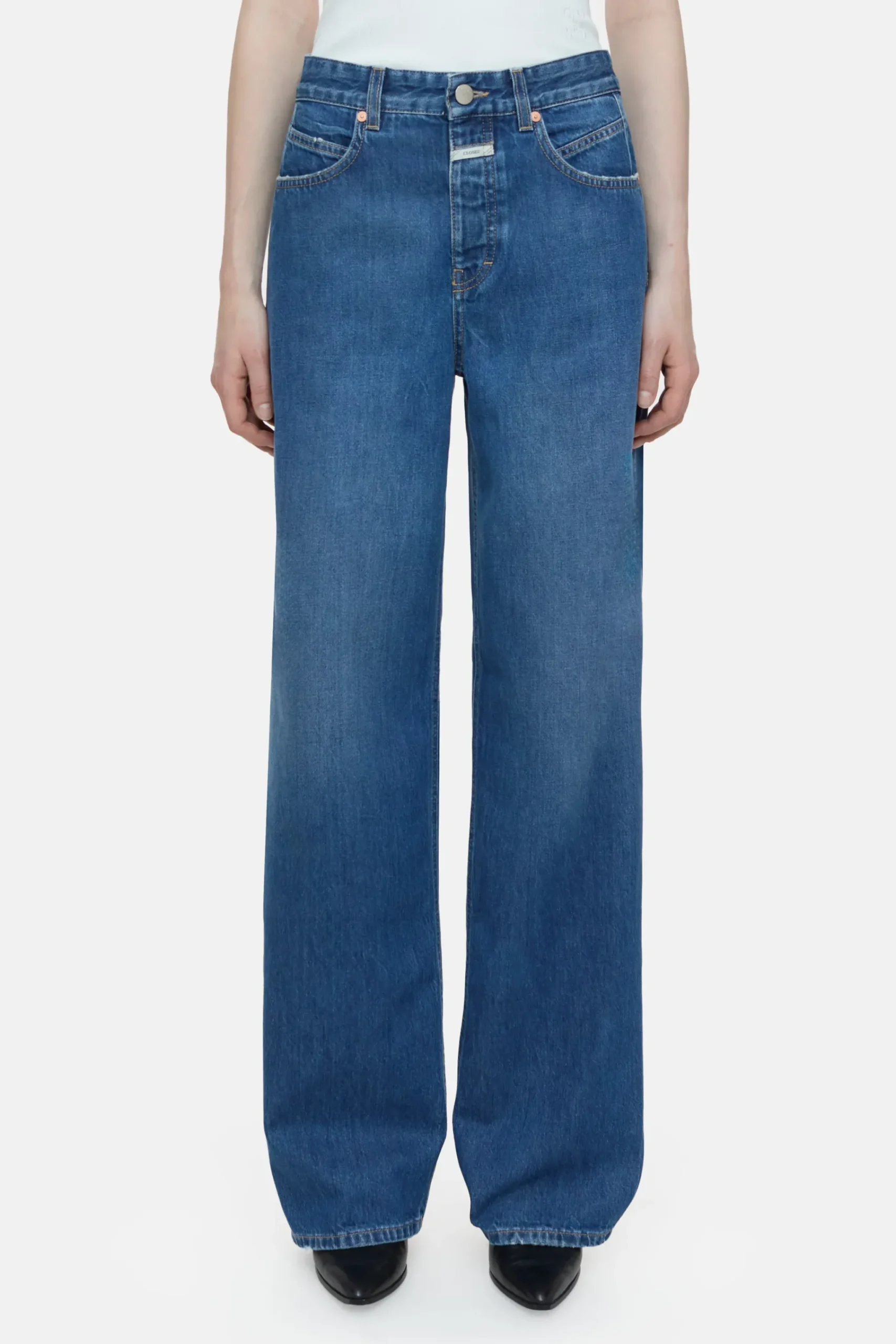 Closed Jeans | Wide Fit*Wide Jeans - Style Name Nikka Midblue